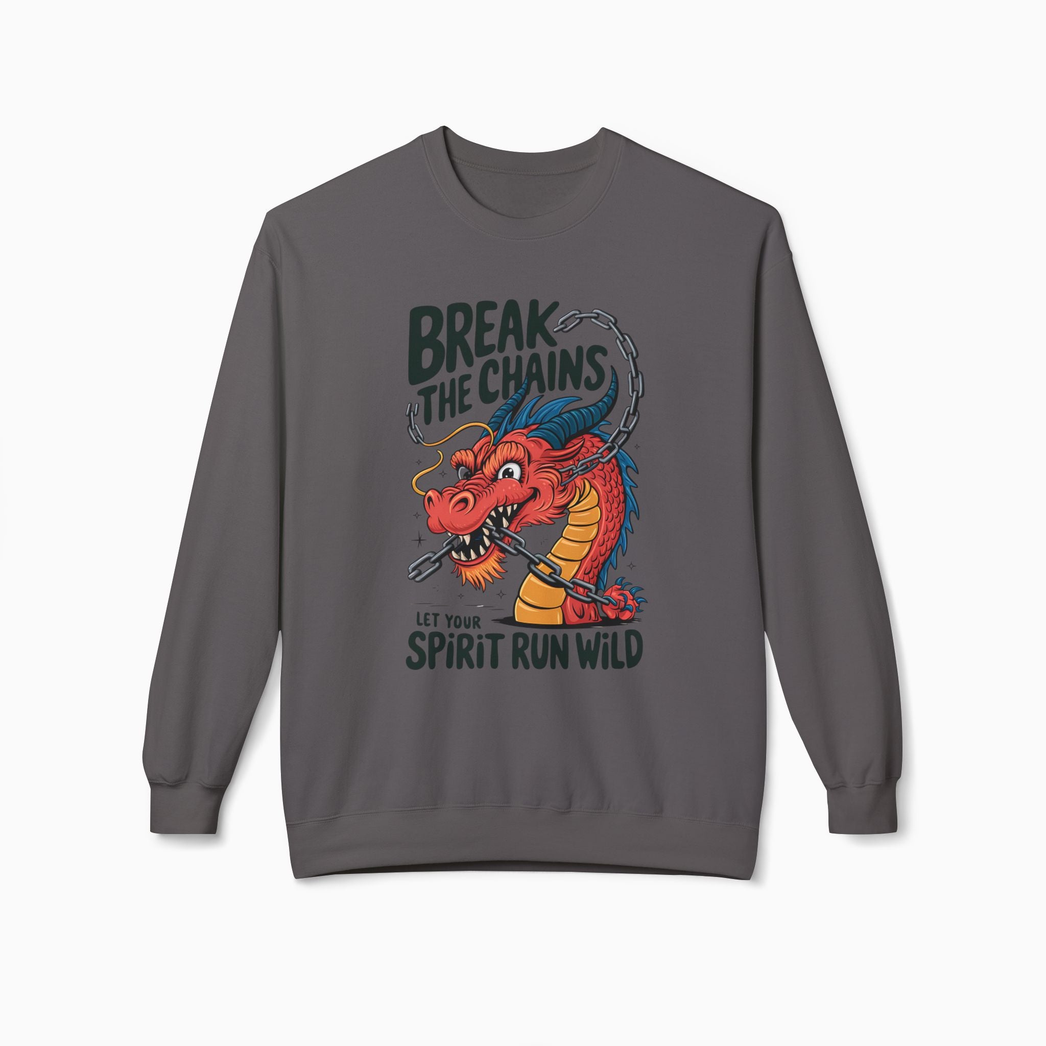 China Dragon Break the Chains Unisex Sweatshirt