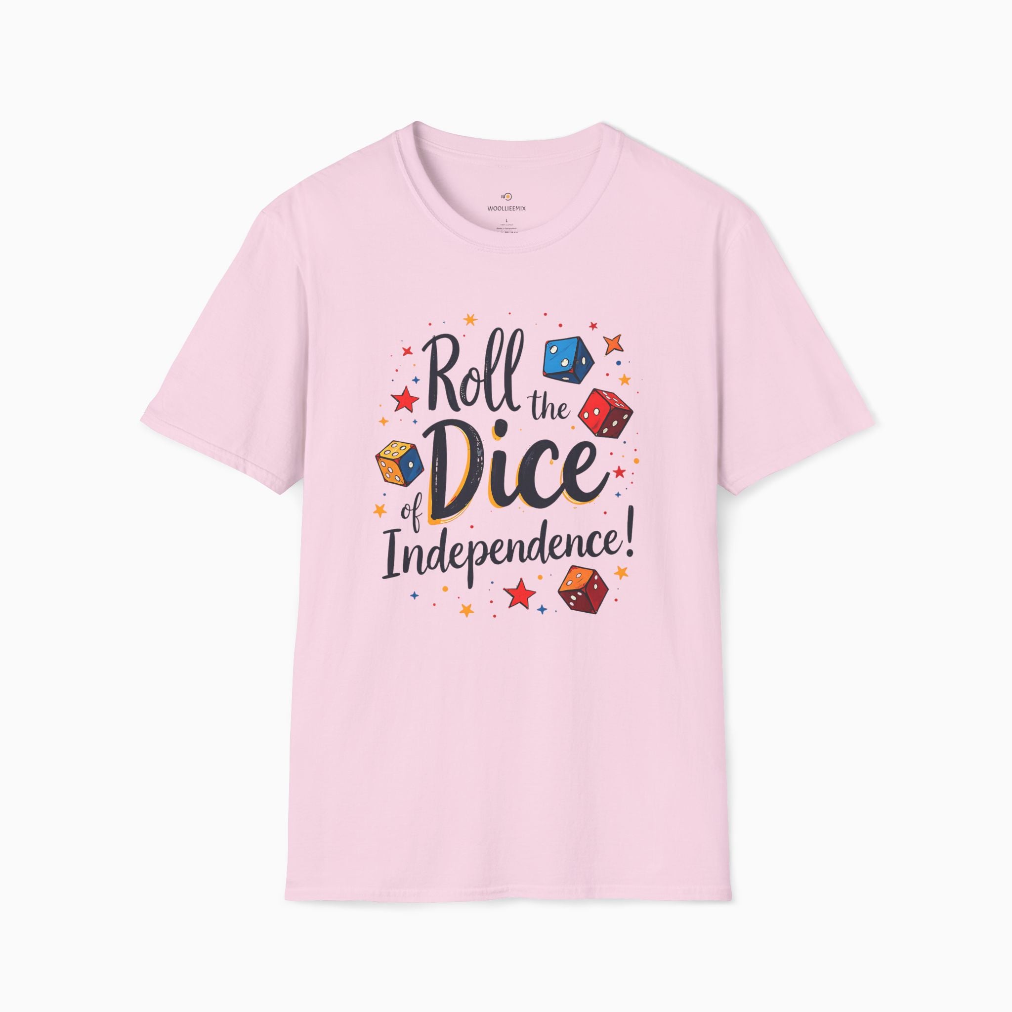 Roll The Dice Of Independence Unisex T-Shirt