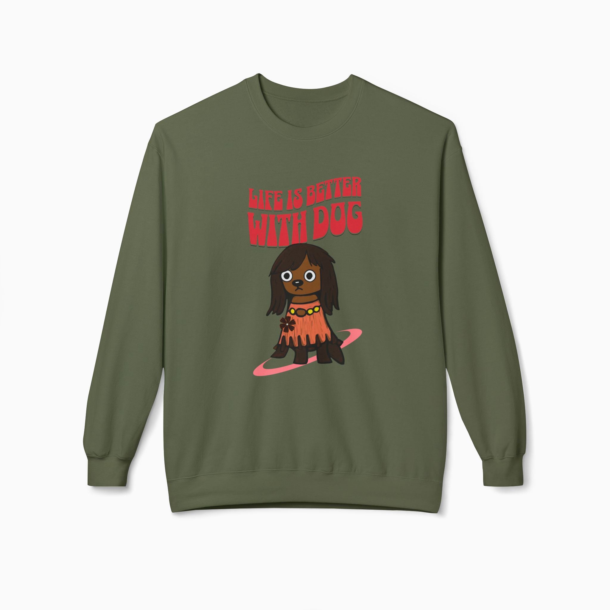 Life Is Better With Dog Unisex Sweatshirt