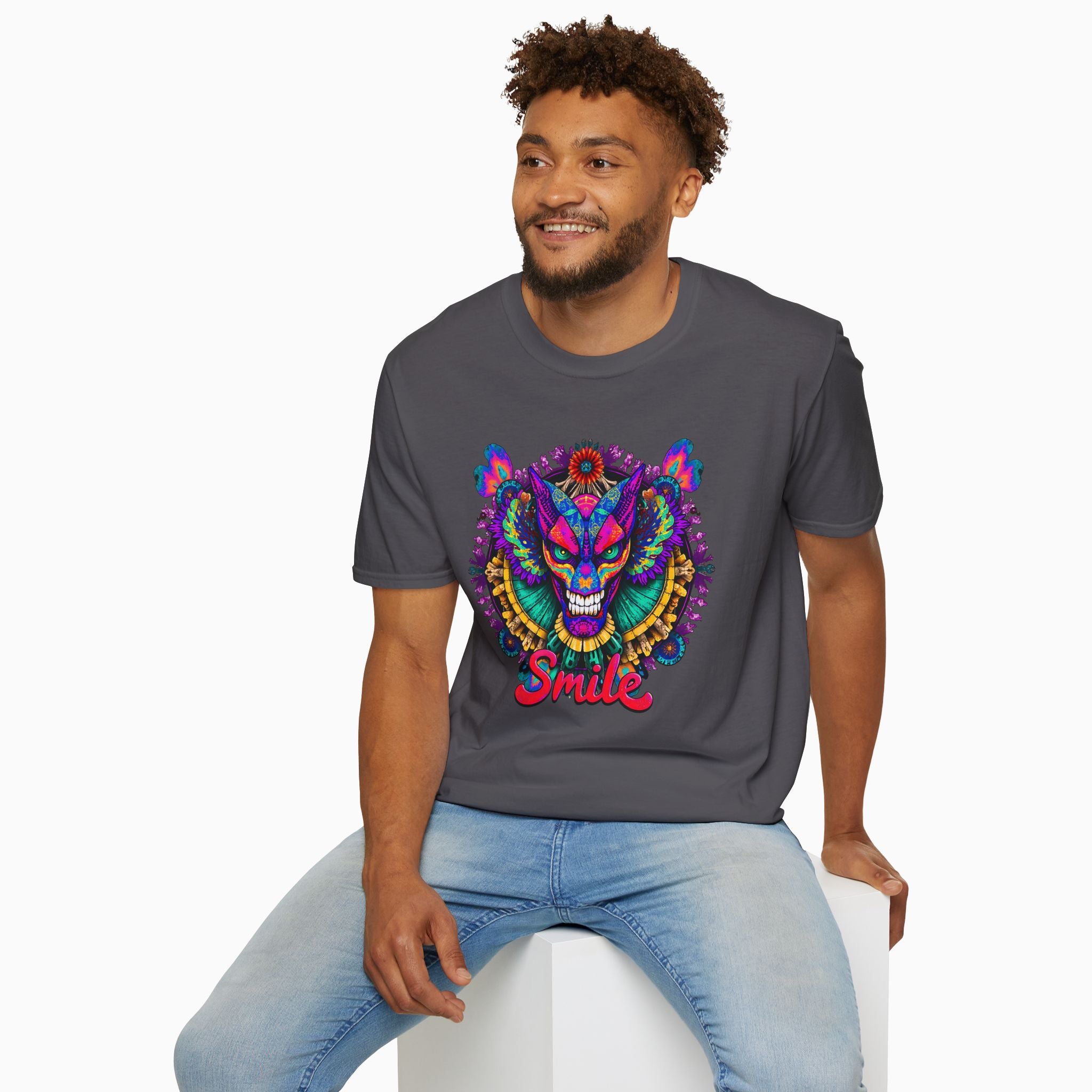 Dragon Smile Pixel Art Unisex T-Shirt