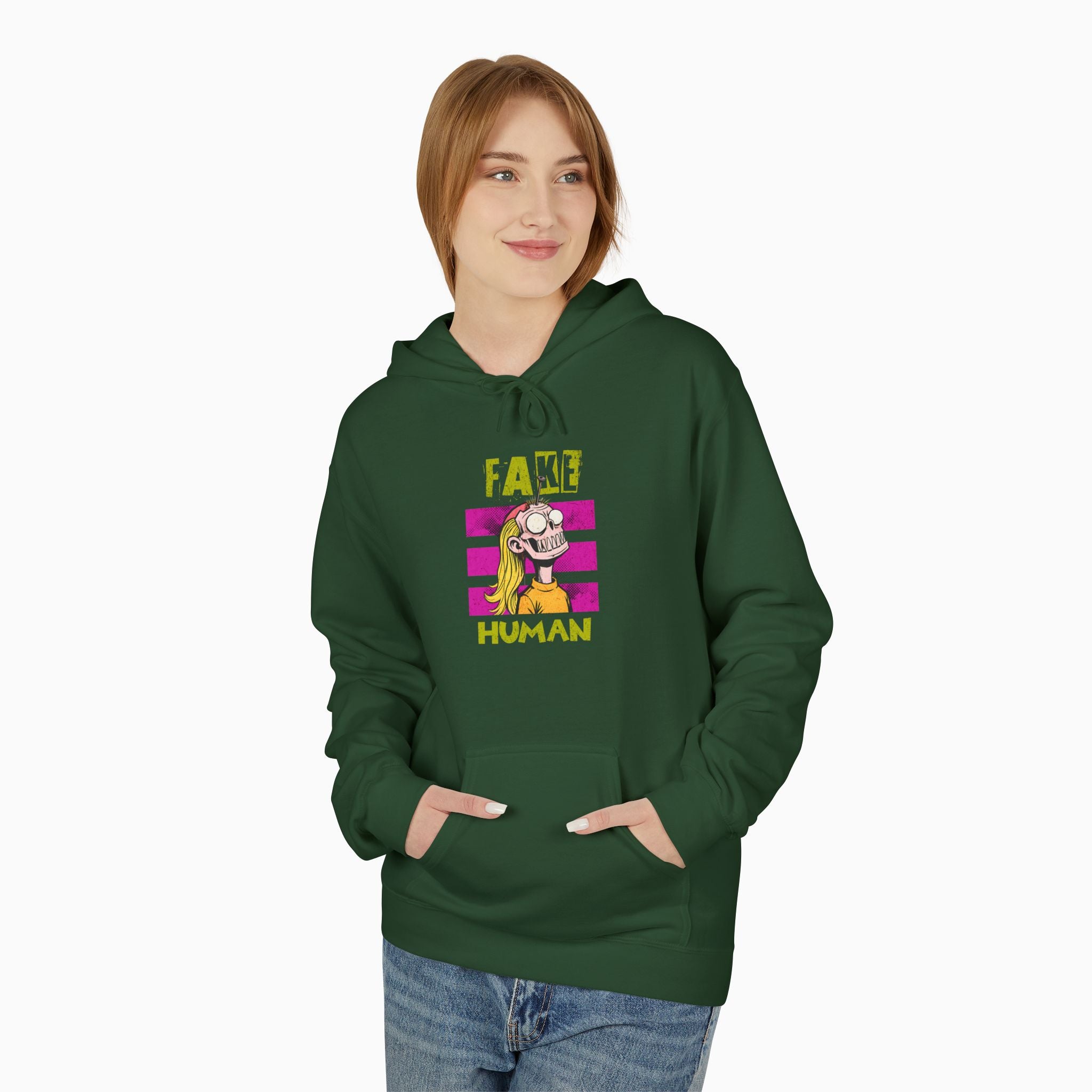 Fake Human Unisex Hoodie