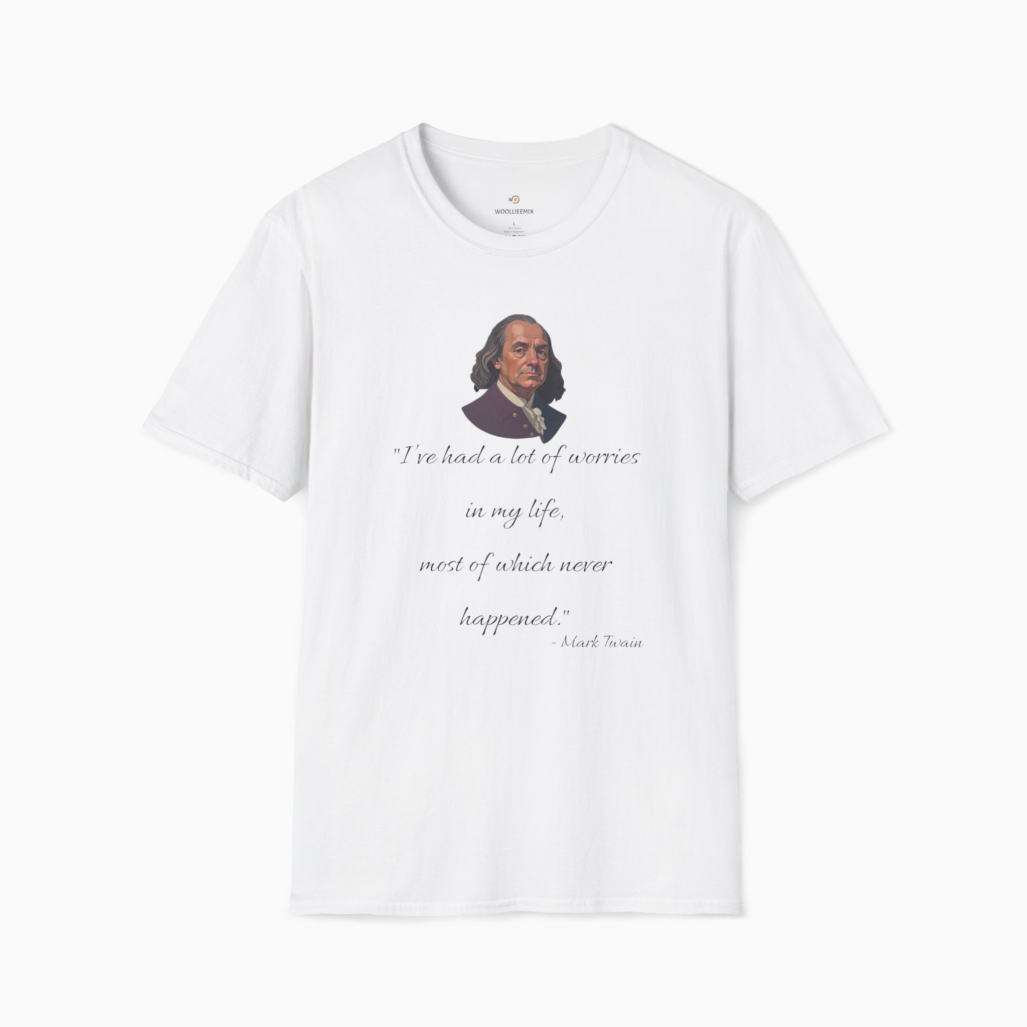 Mark Twain Life Advice Unisex T-Shirt