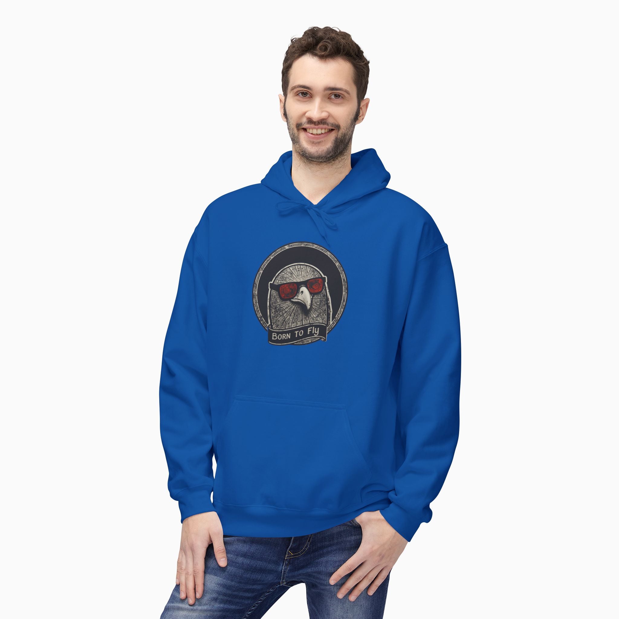 Born To Fly Eagle Unisex Hoodie