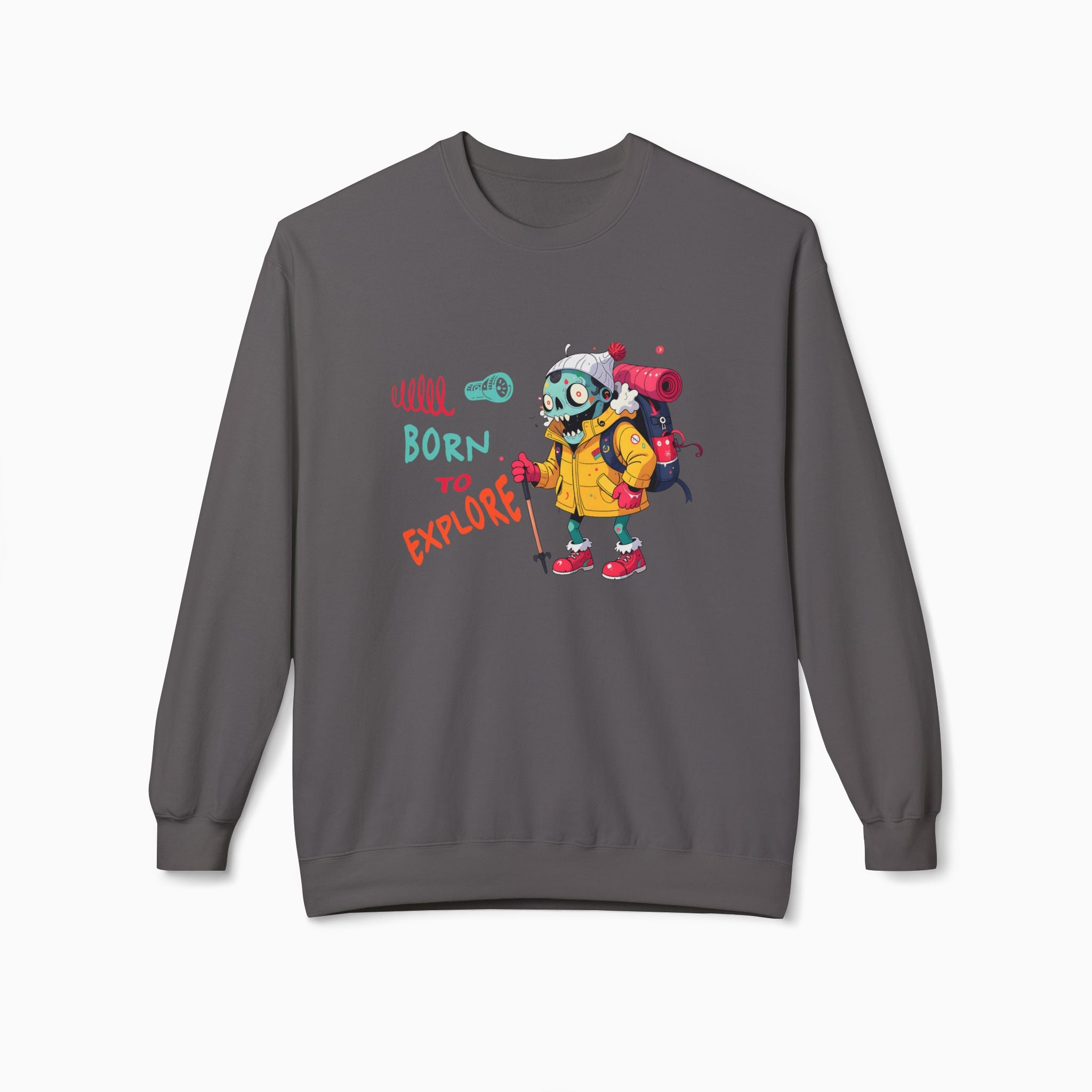 Born To Explore Zombie Unisex Sweatshirt