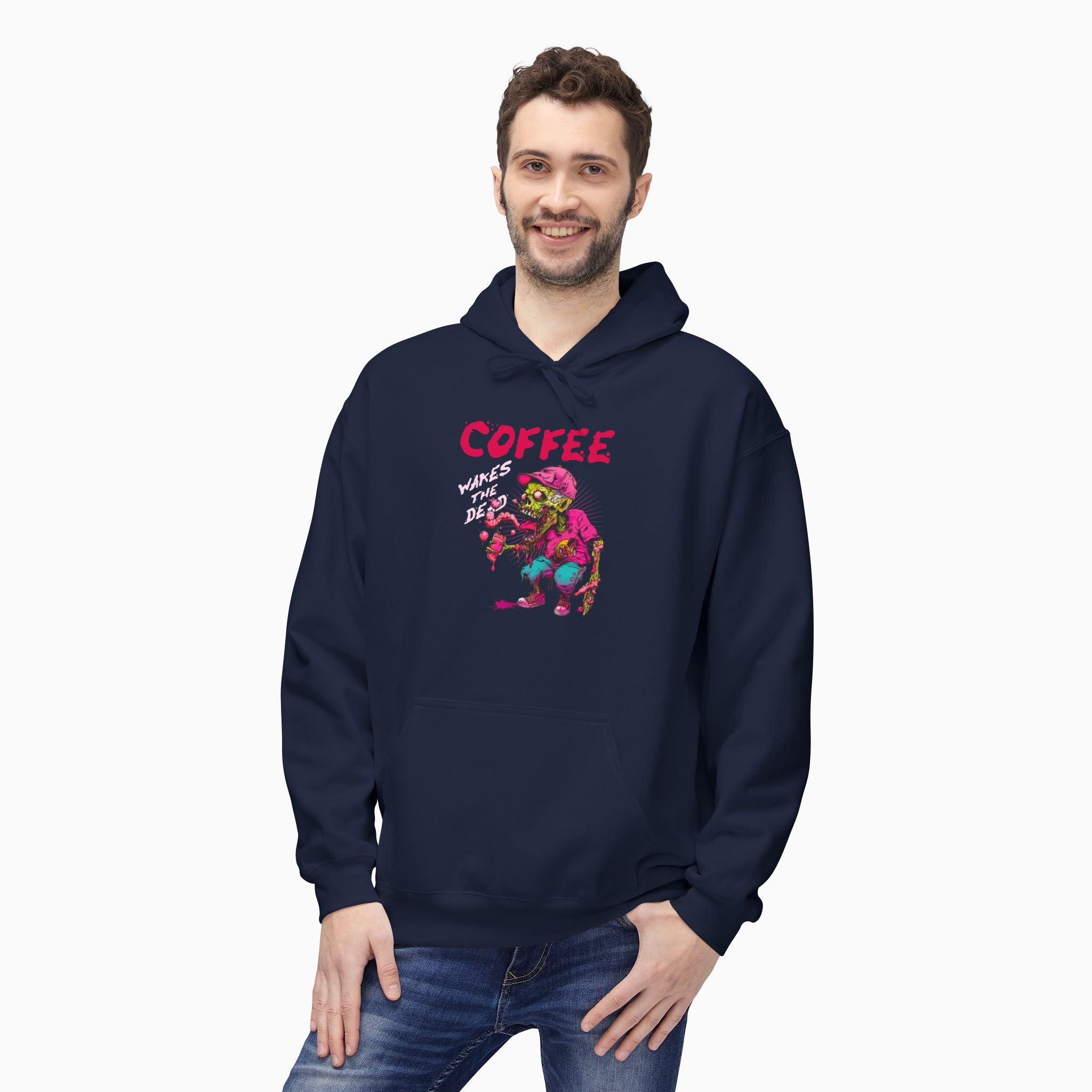 Coffee Wakes The Dead Unisex Hoodie