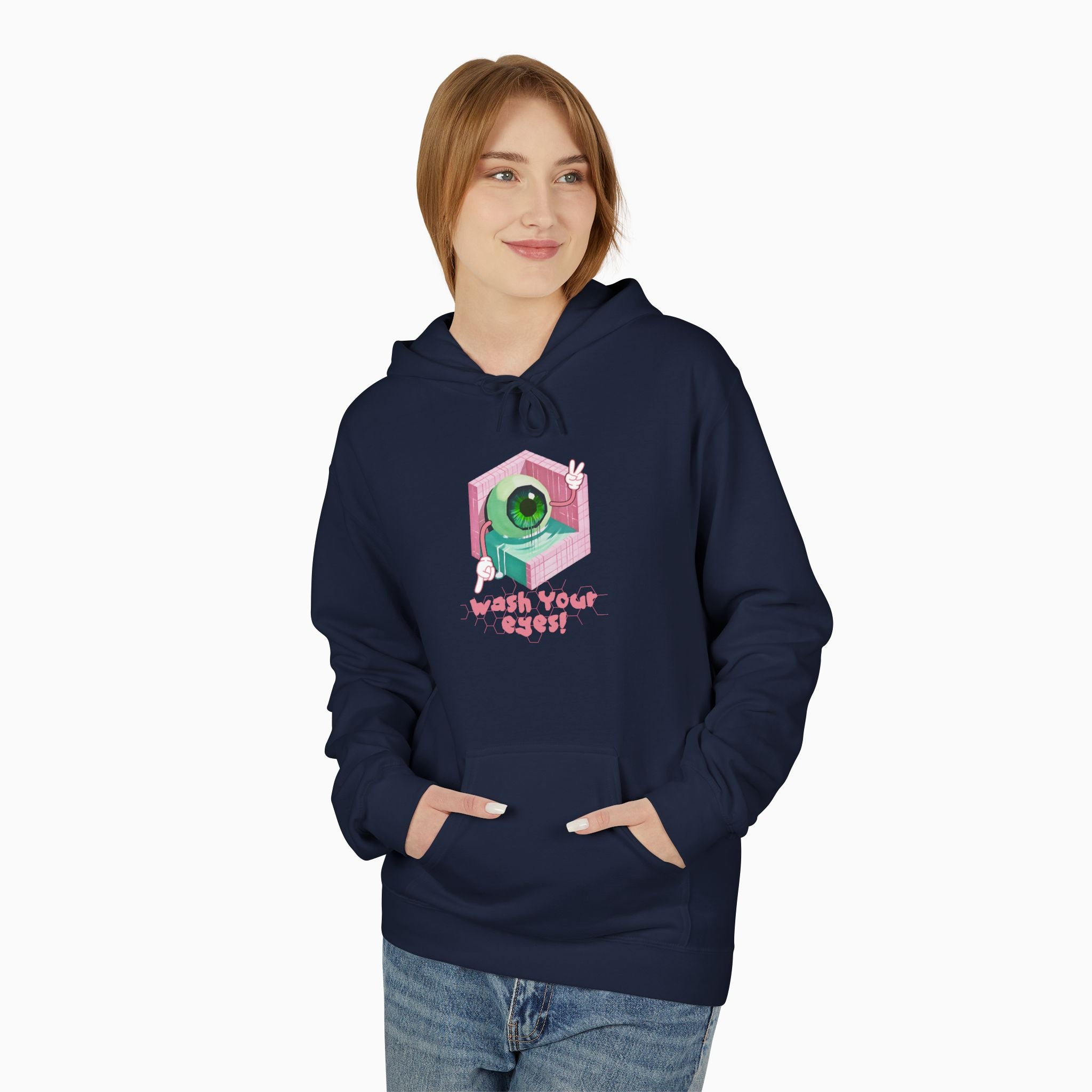 Wash Your Eyes Unisex Hoodie