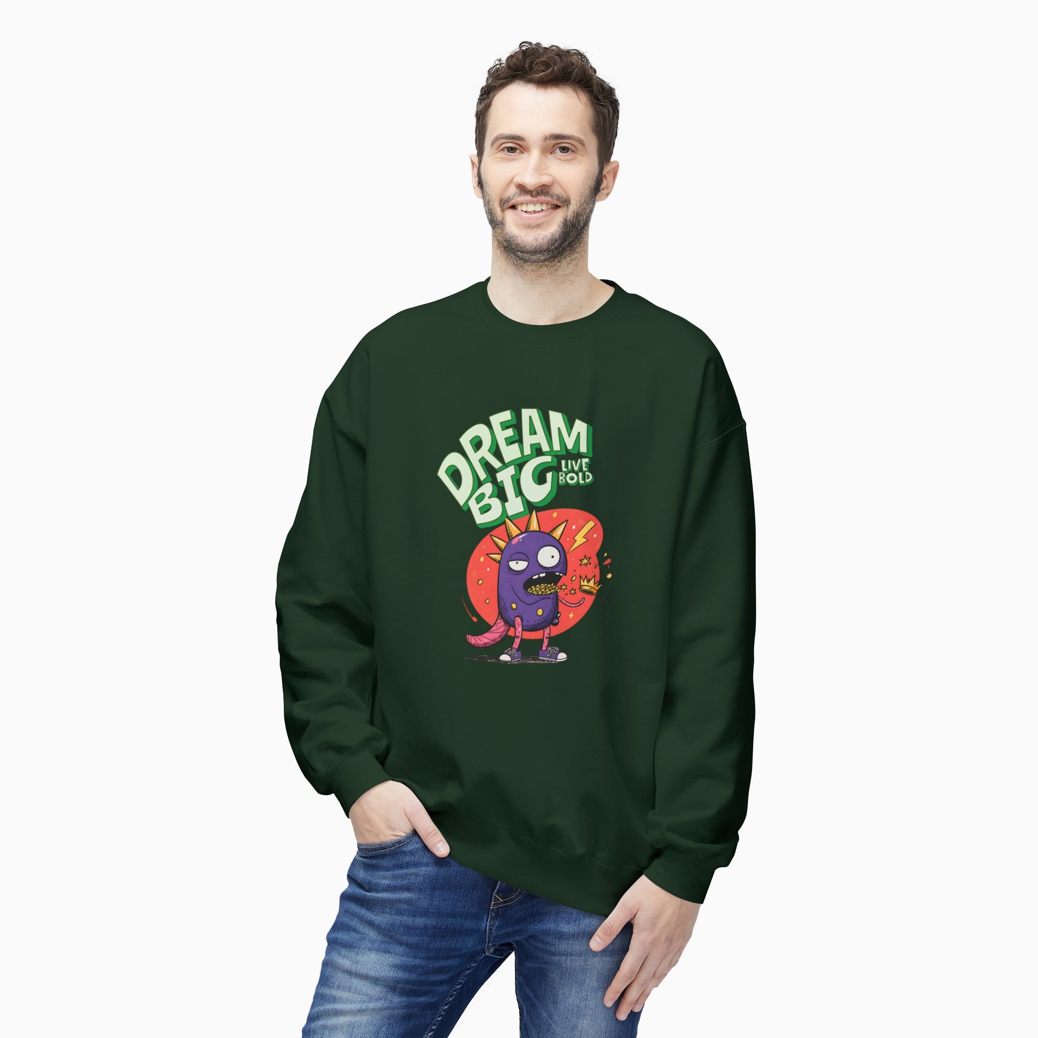 Dream Big, Live Bold Unisex Sweatshirt