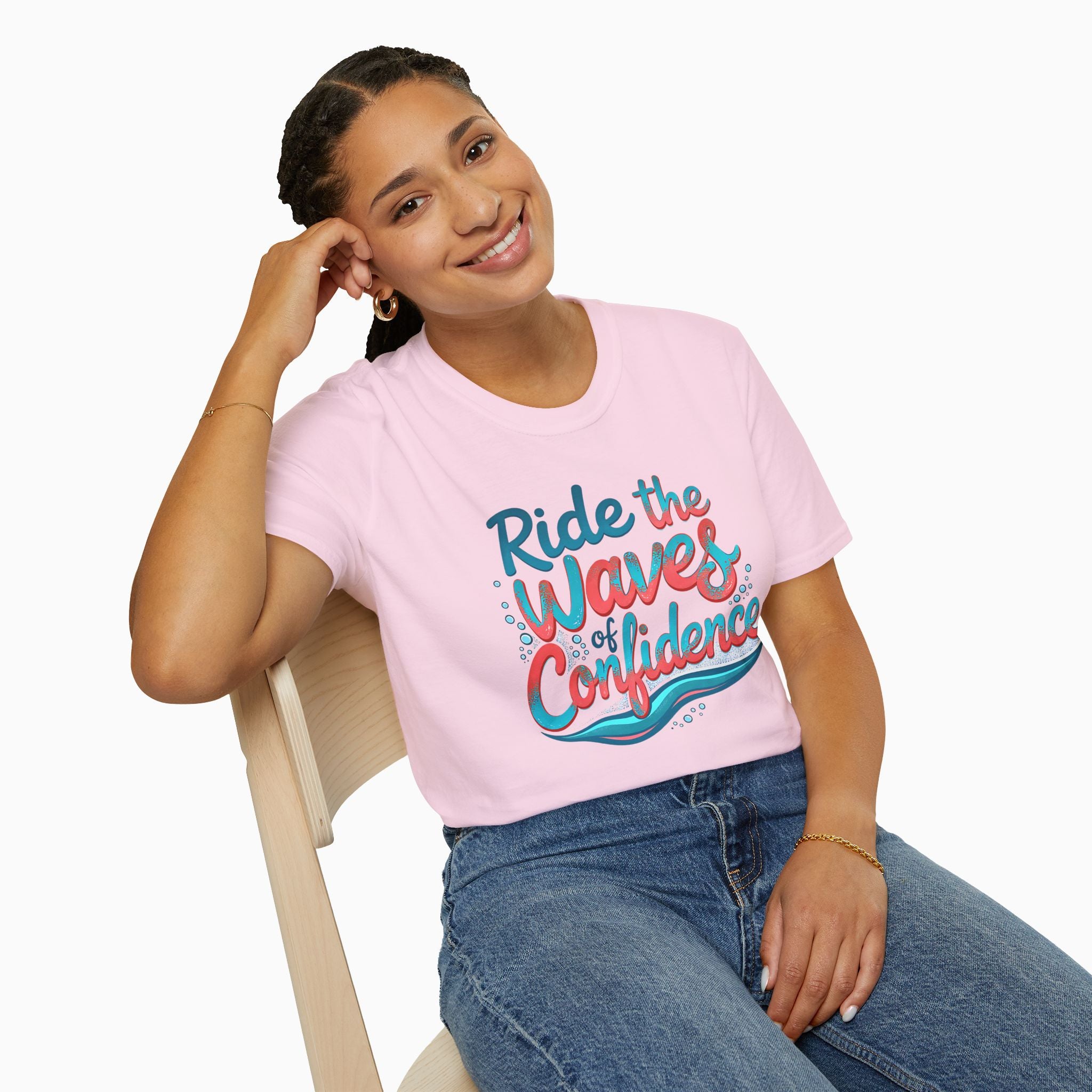 Ride The Waves Of Confidence Unisex T-Shirt