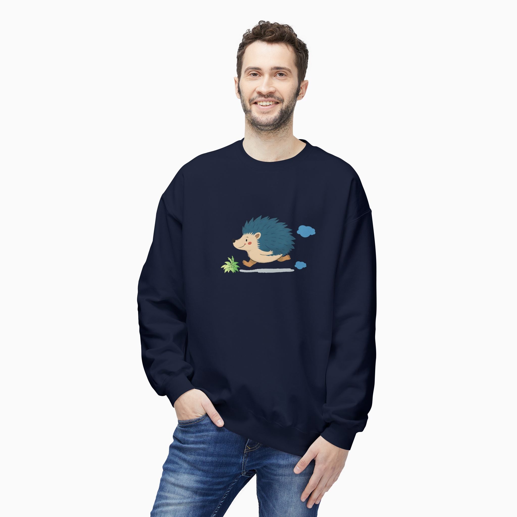 Cute Hedgehog Unisex Sweatshirt