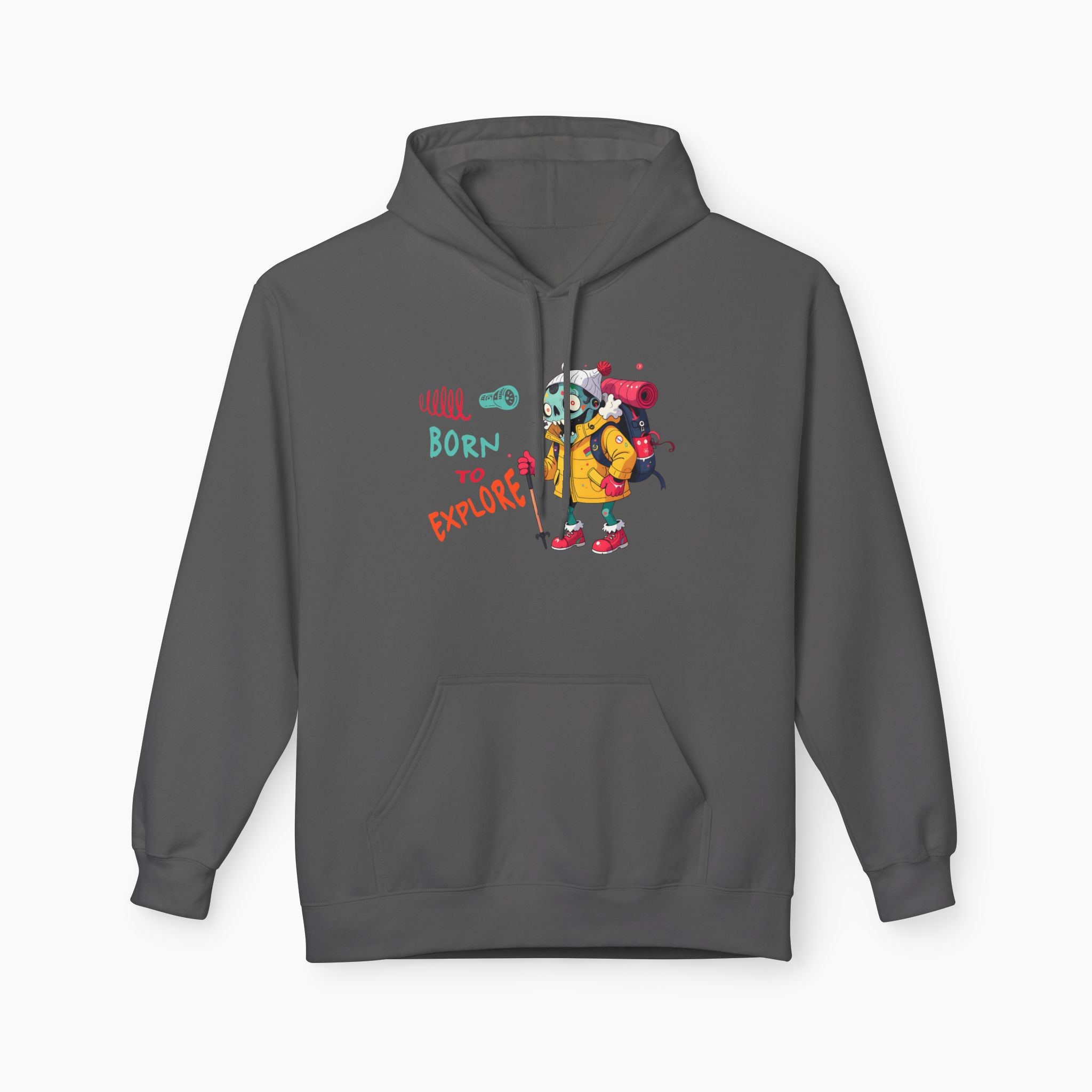 Born To Explore Zombie Unisex Hoodie