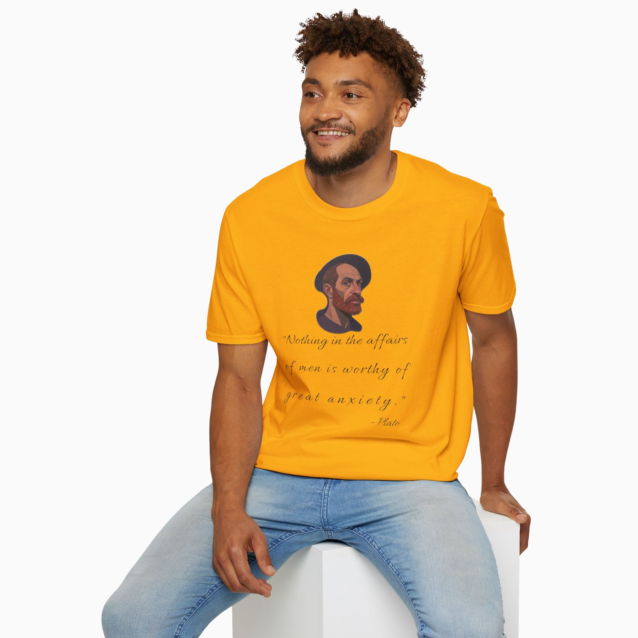 Plato LIfe Advice Unisex T-shirt