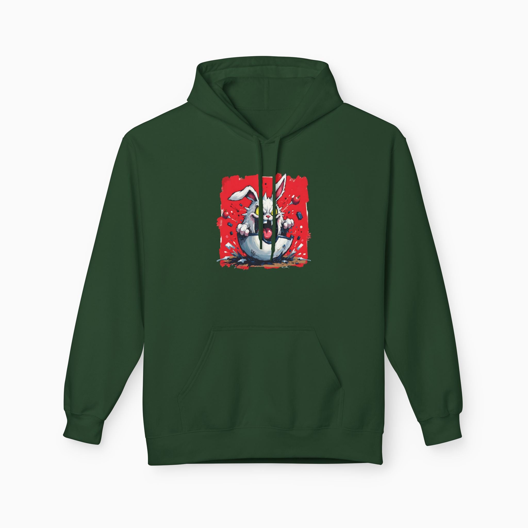 Crazy Rabbit Poké Ball Unisex Hoodie