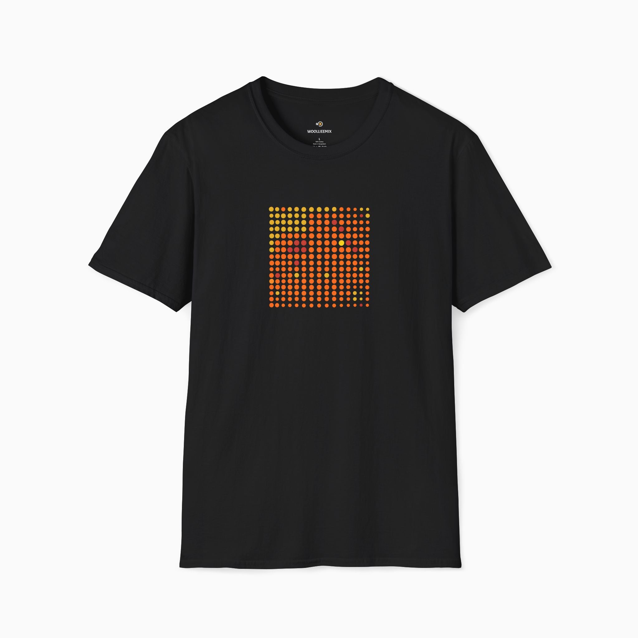 Orange & Red Qr Code Unisex T-Shirt