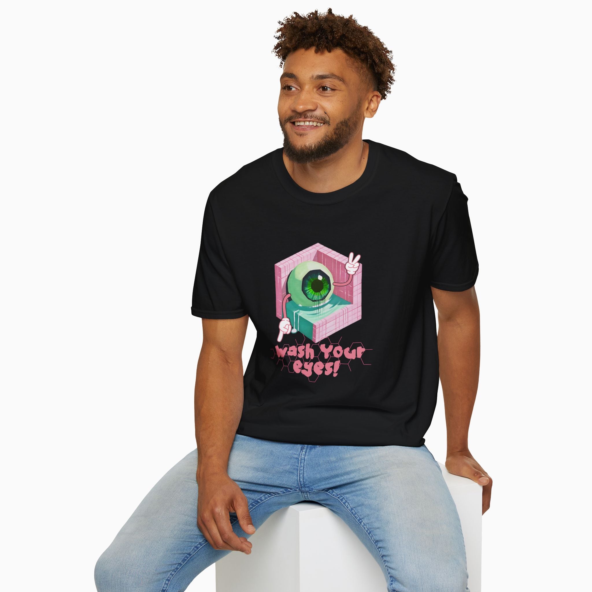 Wash Your Eyes Unisex T-Shirt