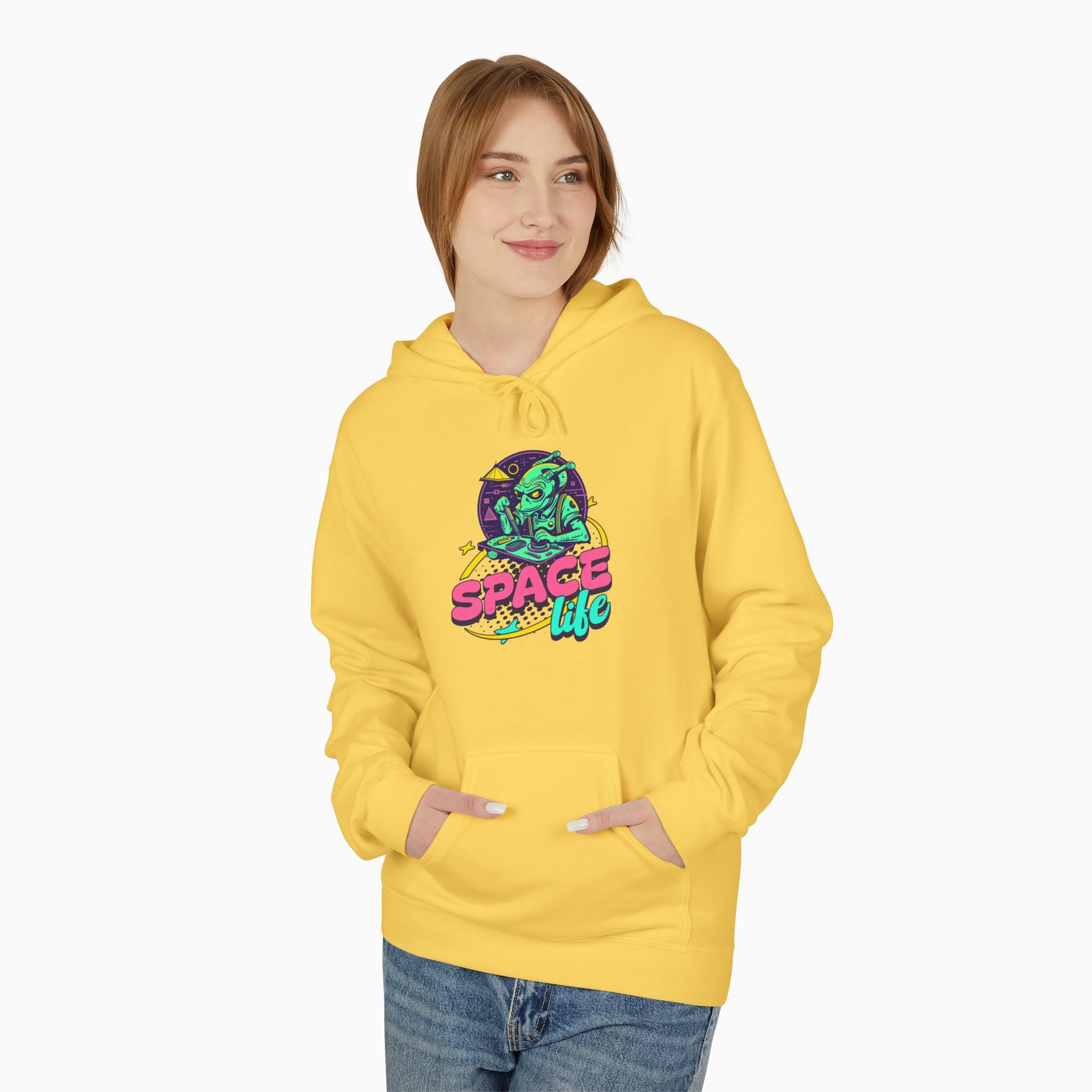 Alien Space Life Unisex Hoodie