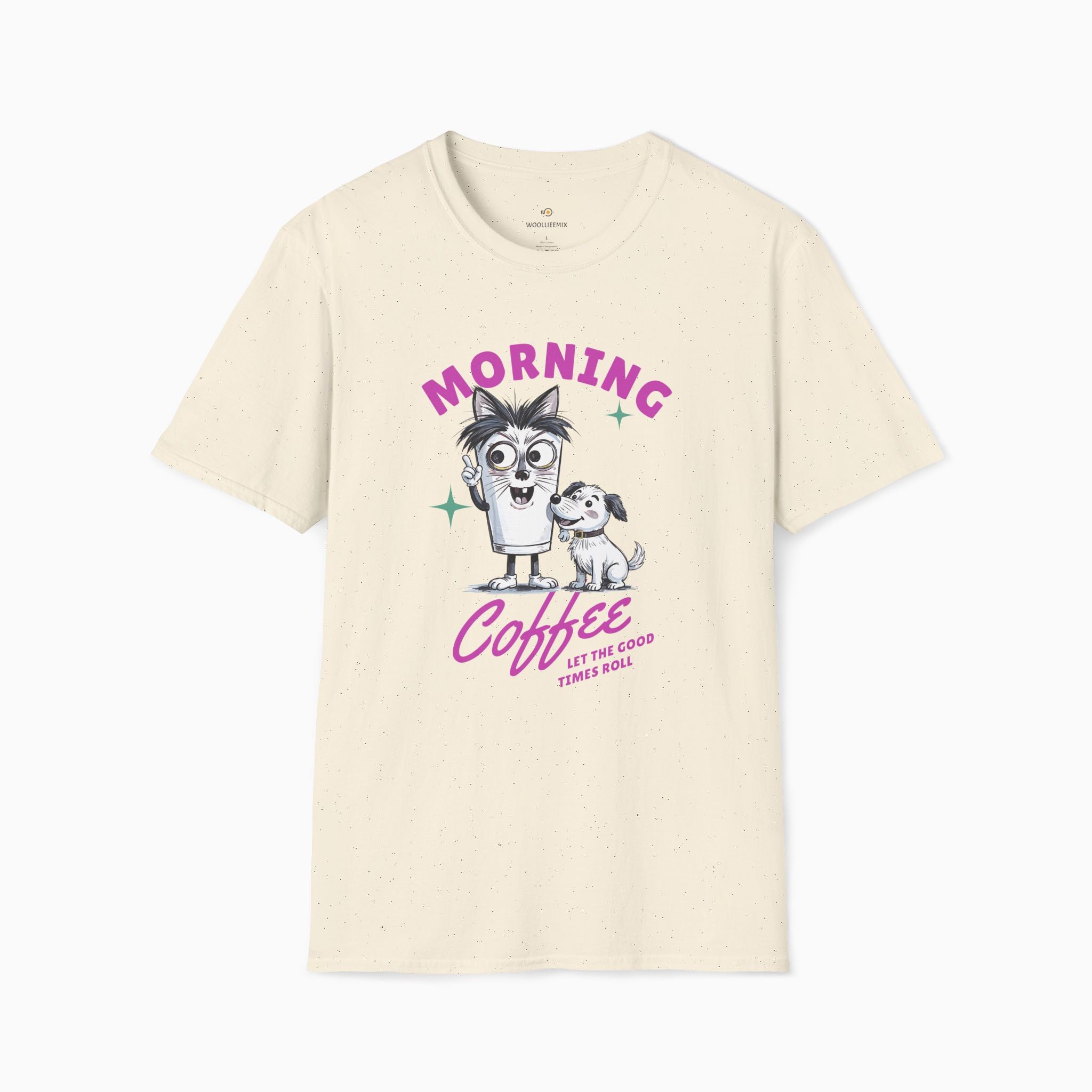 Morning Coffee, Let The Good Times Roll Unisex T-Shirt