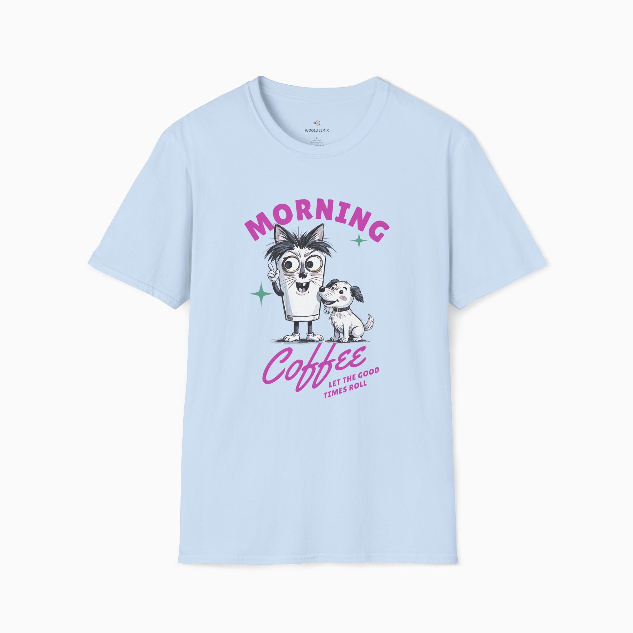 Morning Coffee, Let The Good Times Roll Unisex T-Shirt