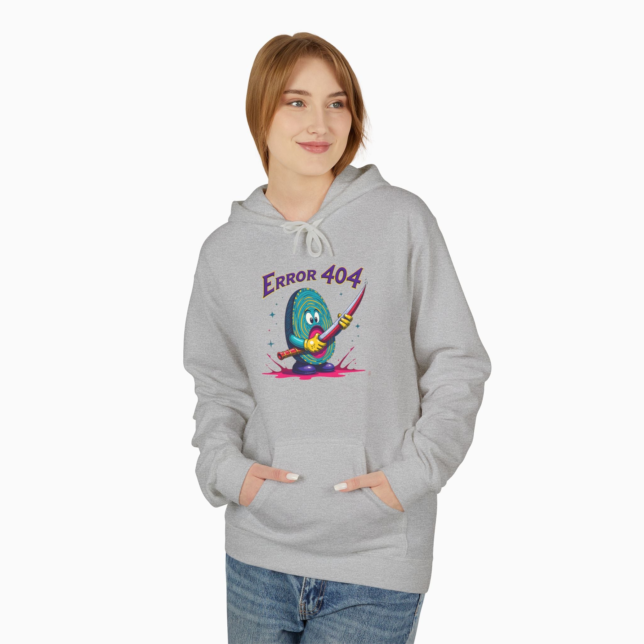 Blood Test Error 404 Unisex Hoodie