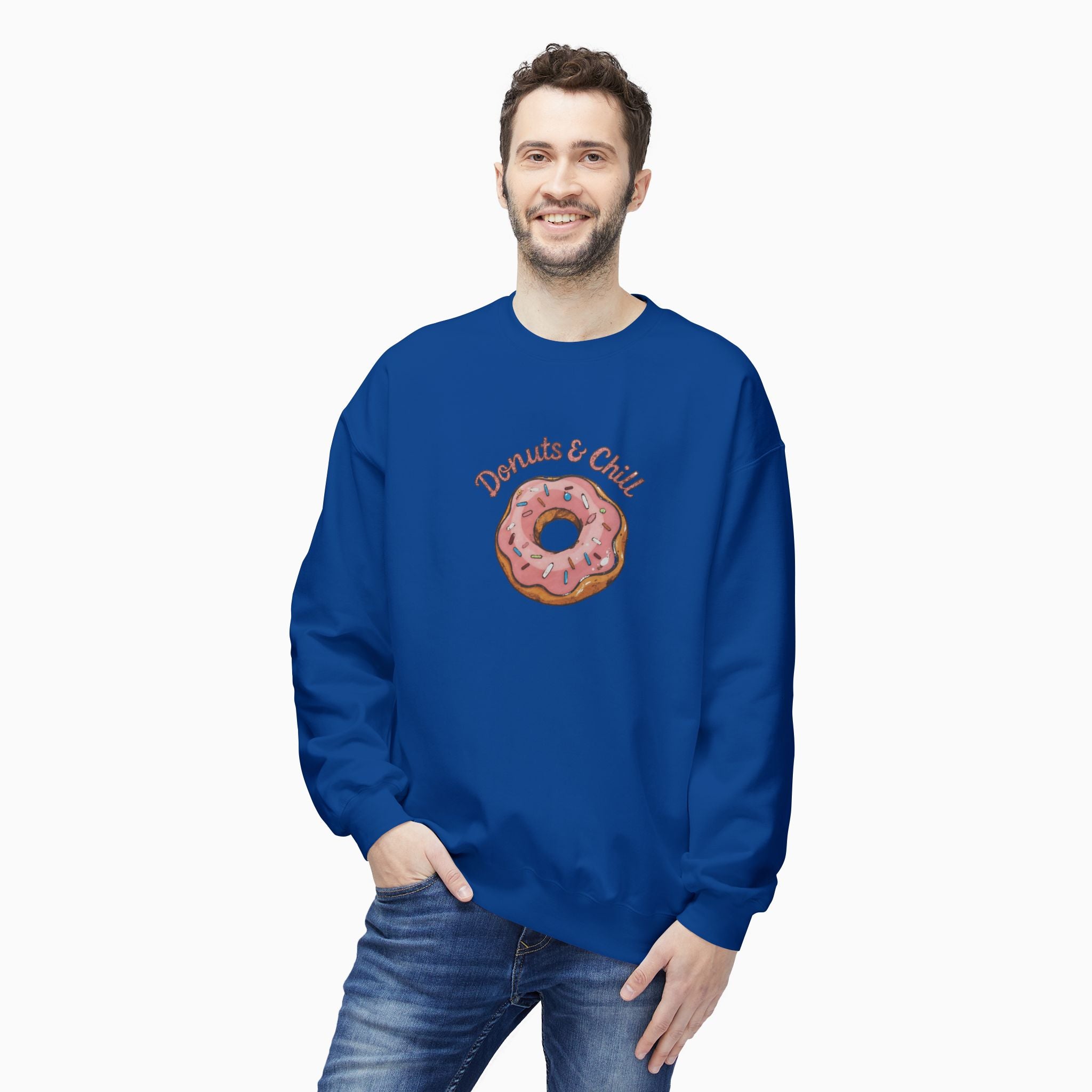 Donuts & Chill Unisex Sweatshirt