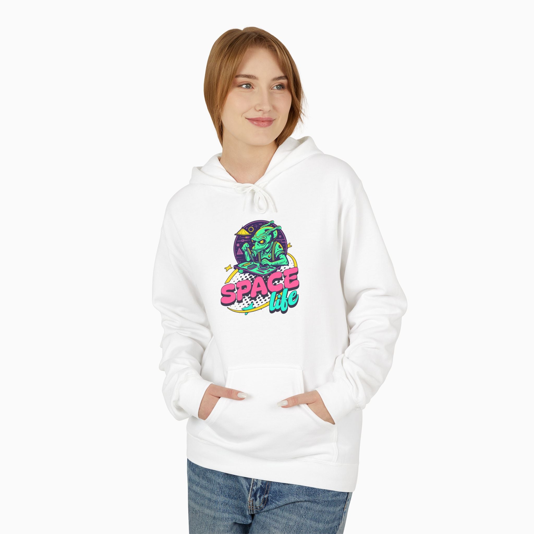 Alien Space Life Unisex Hoodie