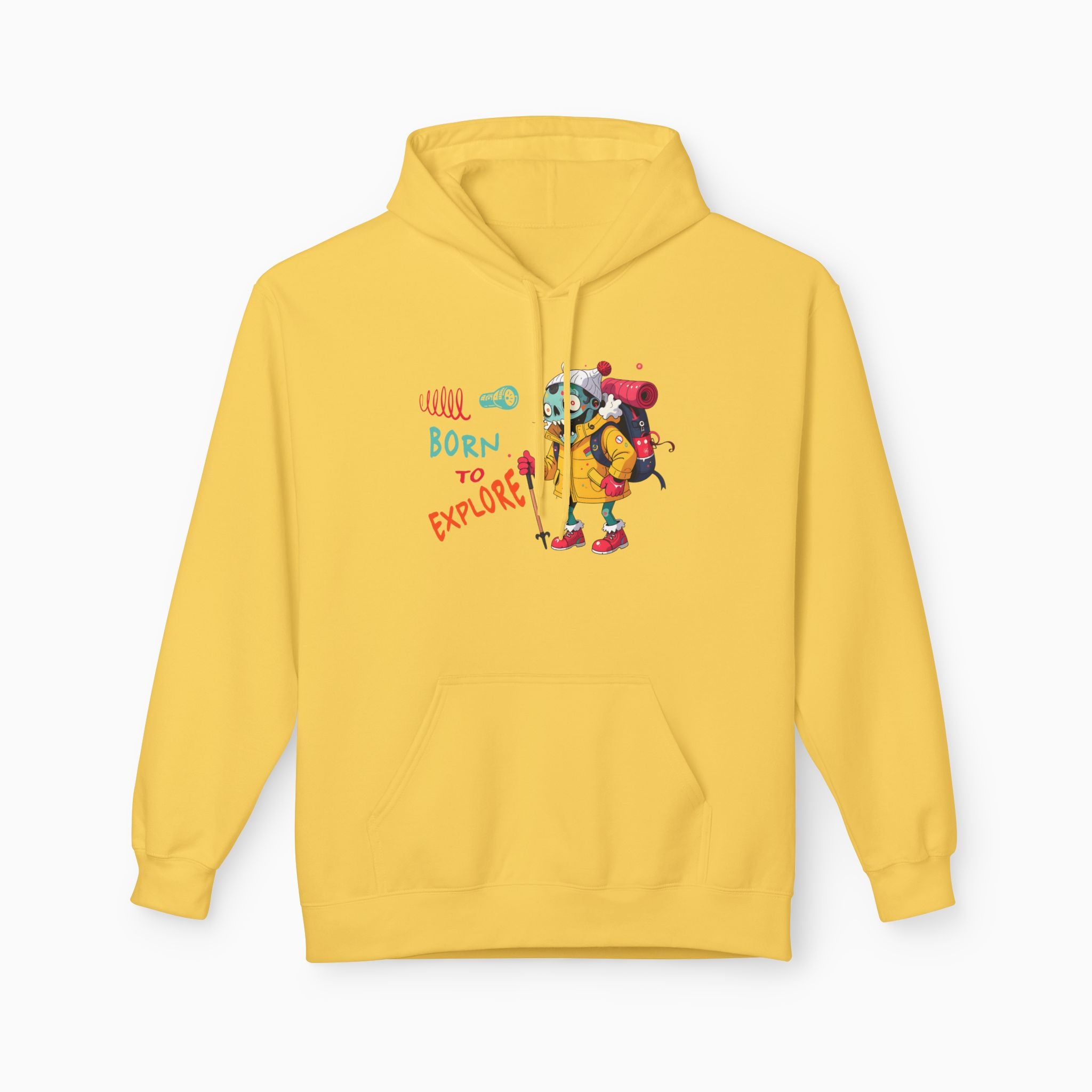 Born To Explore Zombie Unisex Hoodie