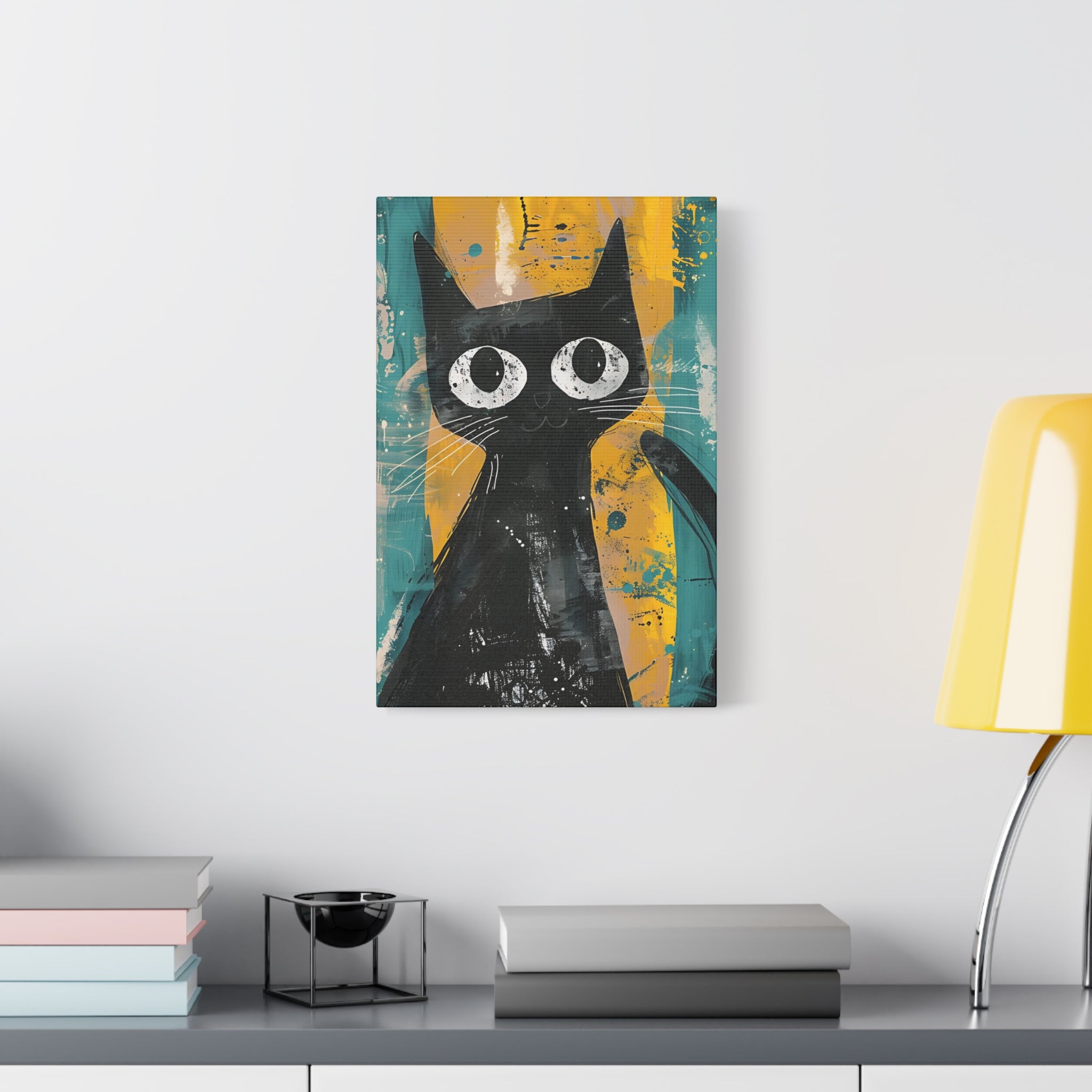 Black Cat Canvas Print