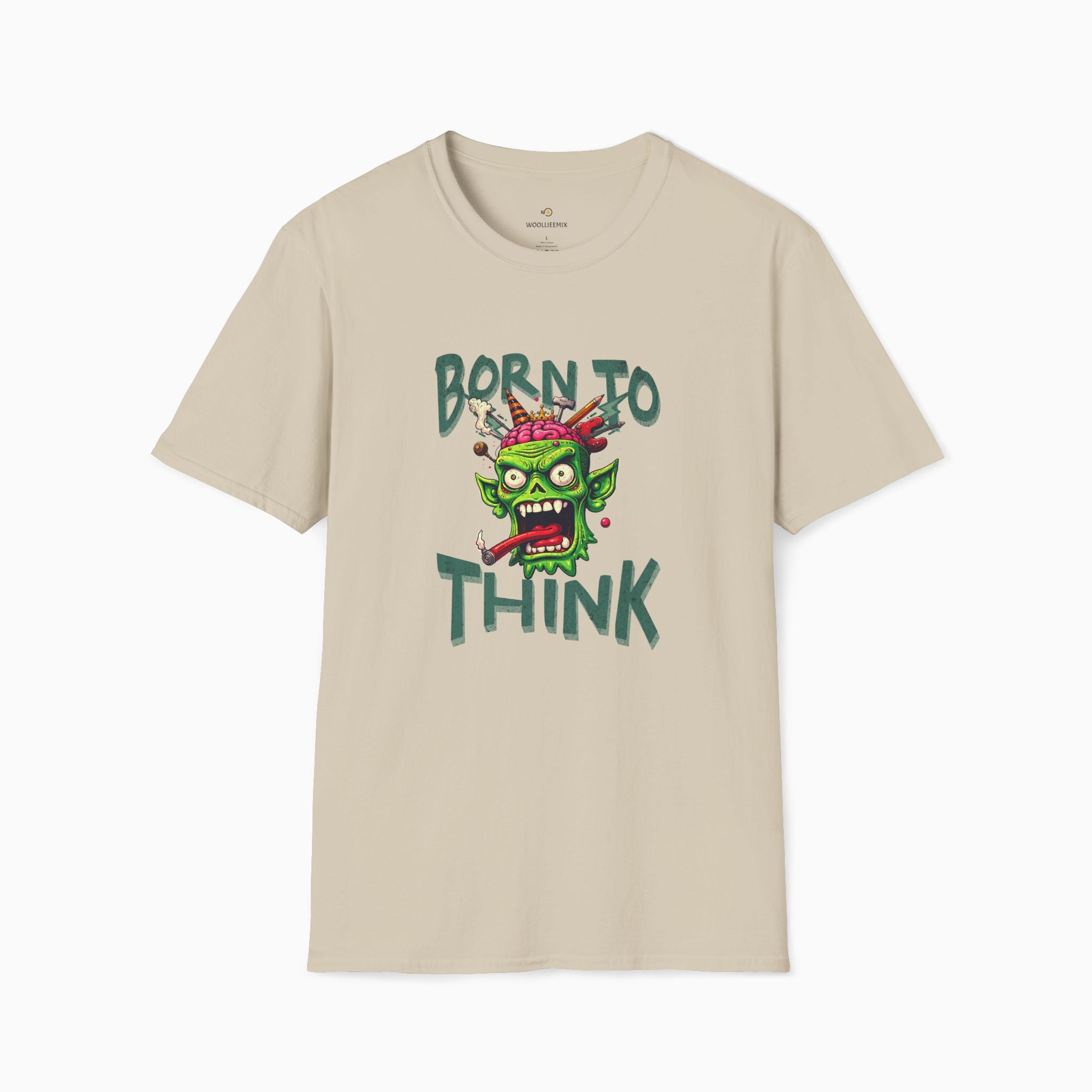 Born to Think Skull Unisex T-Shirt