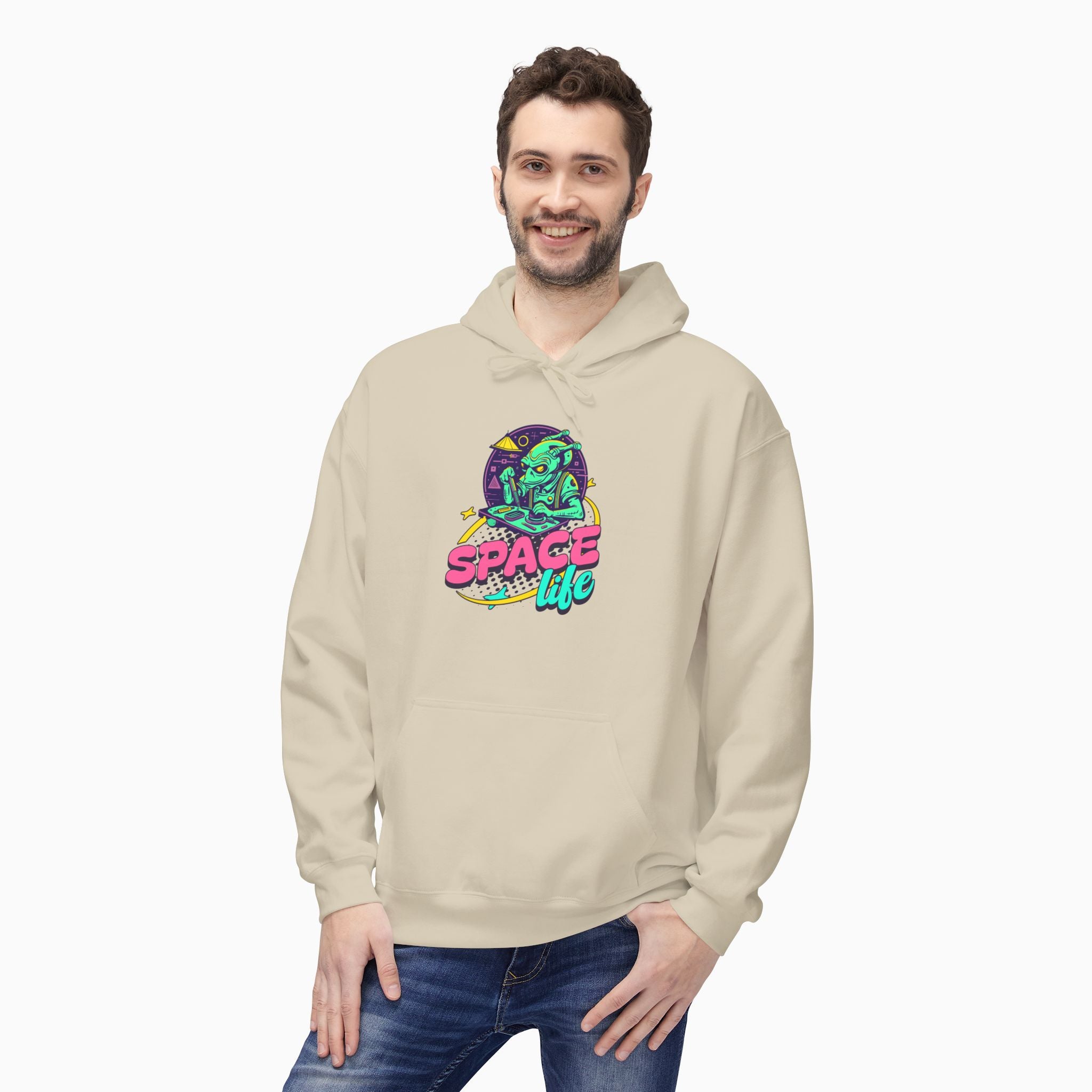 Alien Space Life Unisex Hoodie