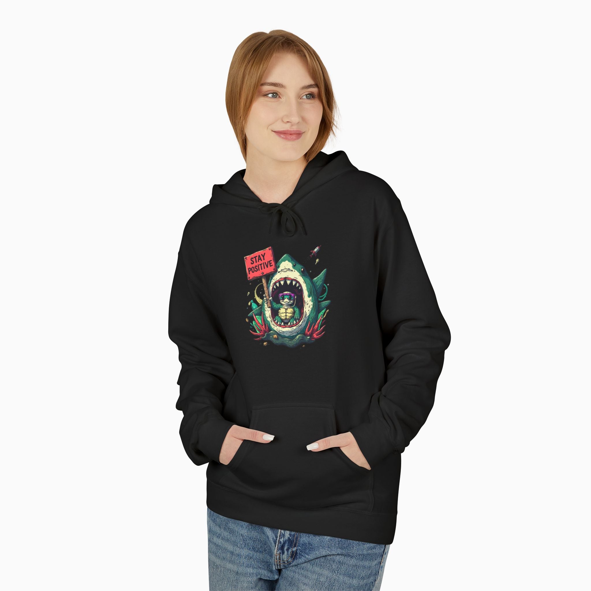 Stay Positive Unisex Hoodie