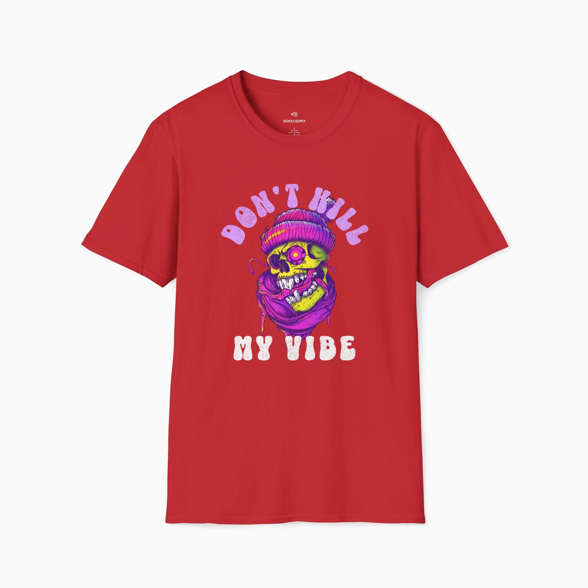 Don't Kill My Vibe Skull Unisex T-Shirt