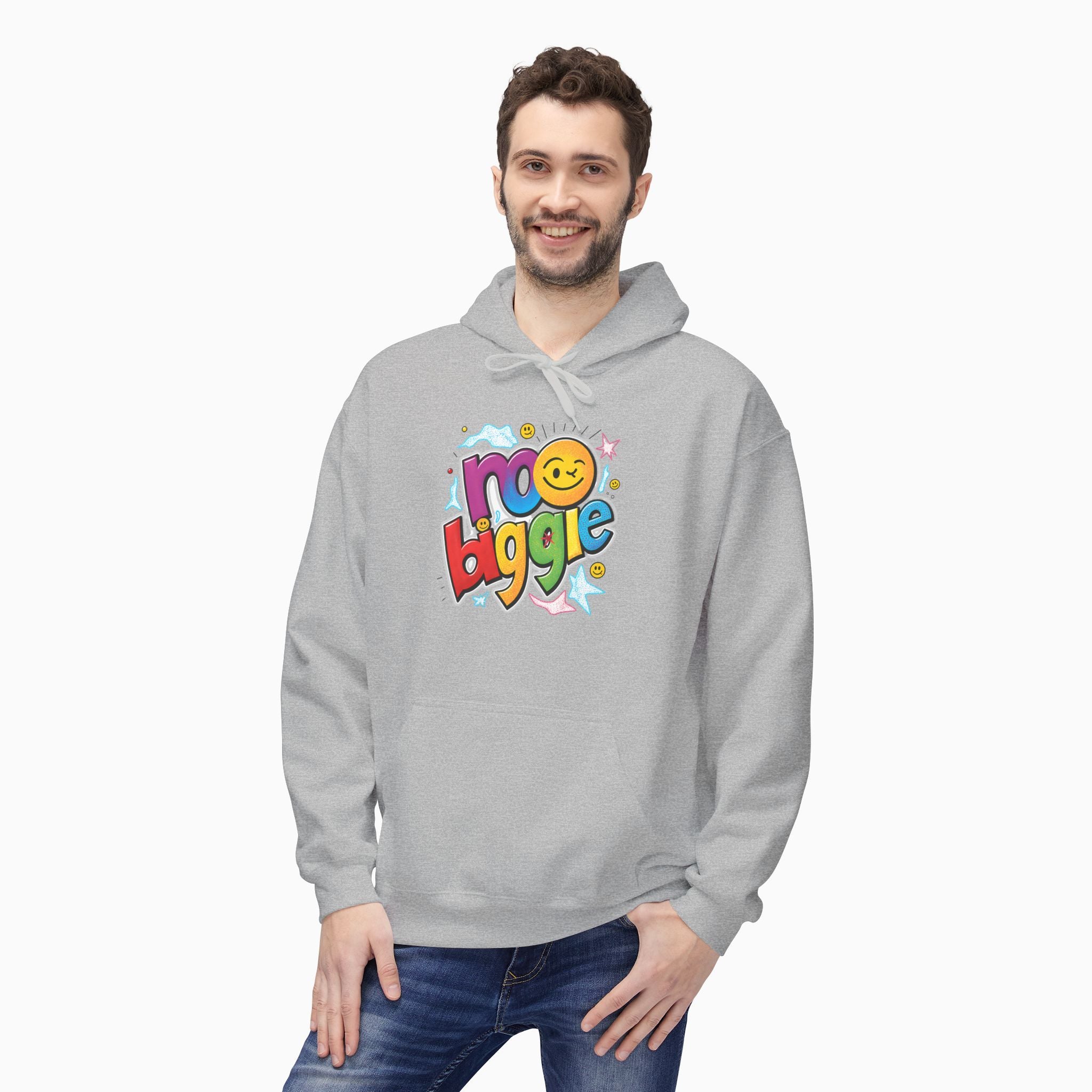 Emoji & No Biggie Unisex Hoodie