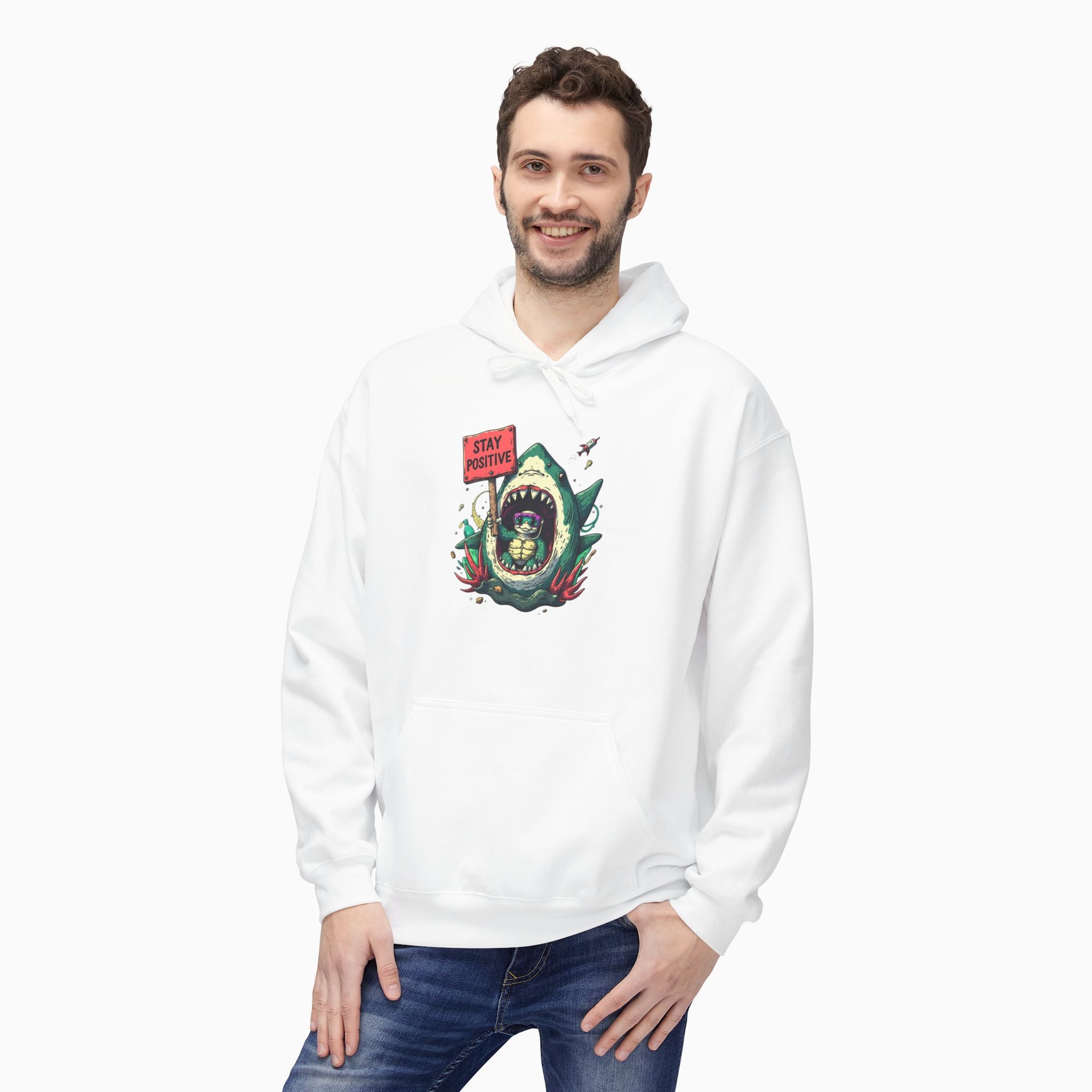 Stay Positive Unisex Hoodie