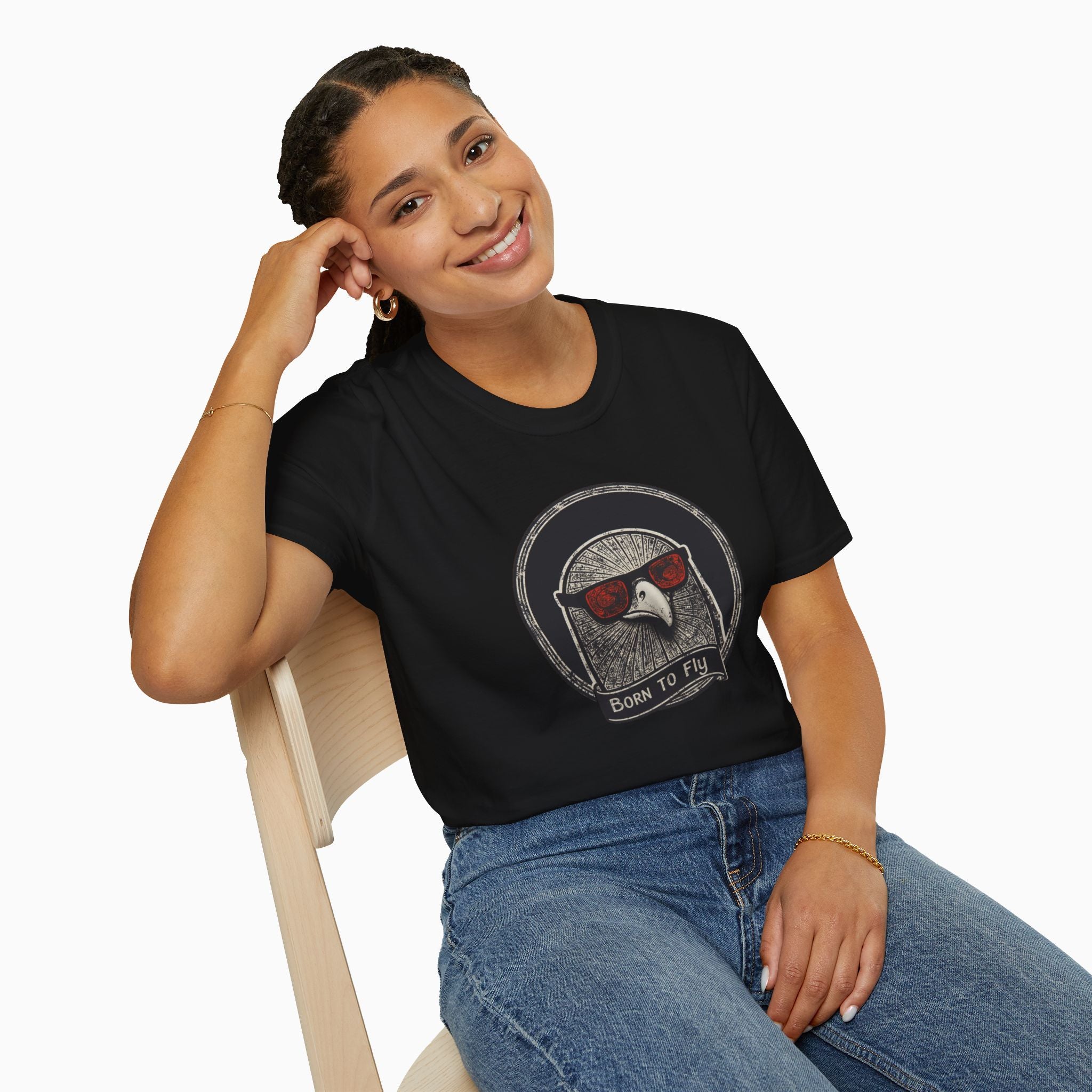 Born To Fly Eagle Unisex T-Shirt