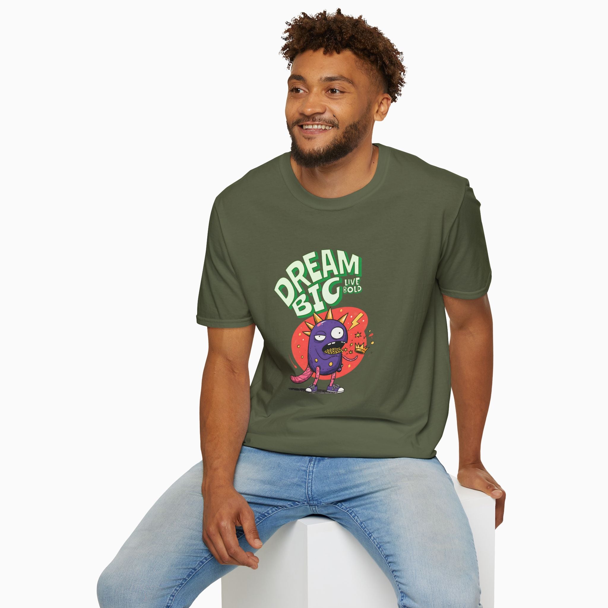 Dream Big, Live Bold Unisex T-Shirt