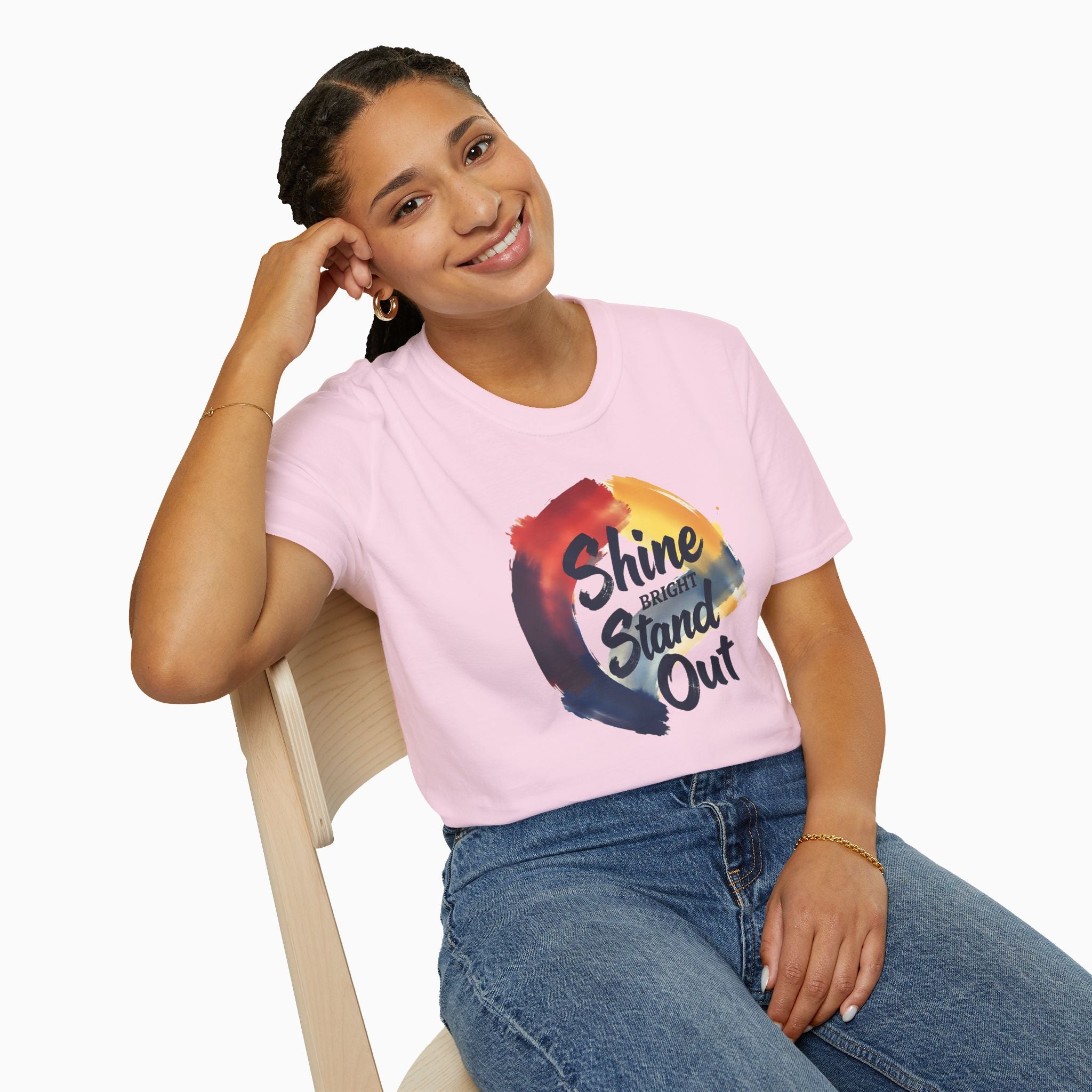 Shine Bright, Stand Out Unisex T-Shirt