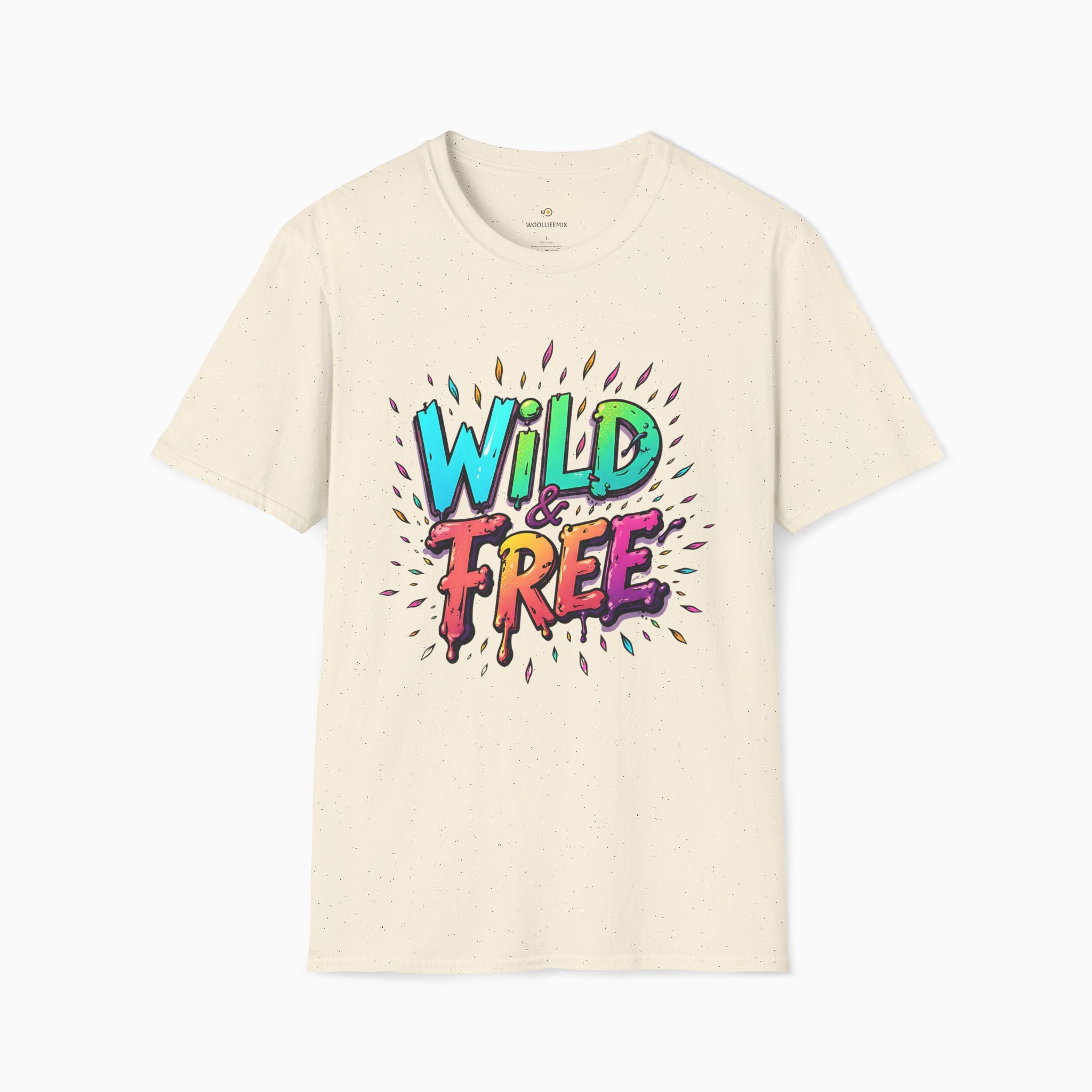 Neon Color Wild Free Unisex T-Shirt