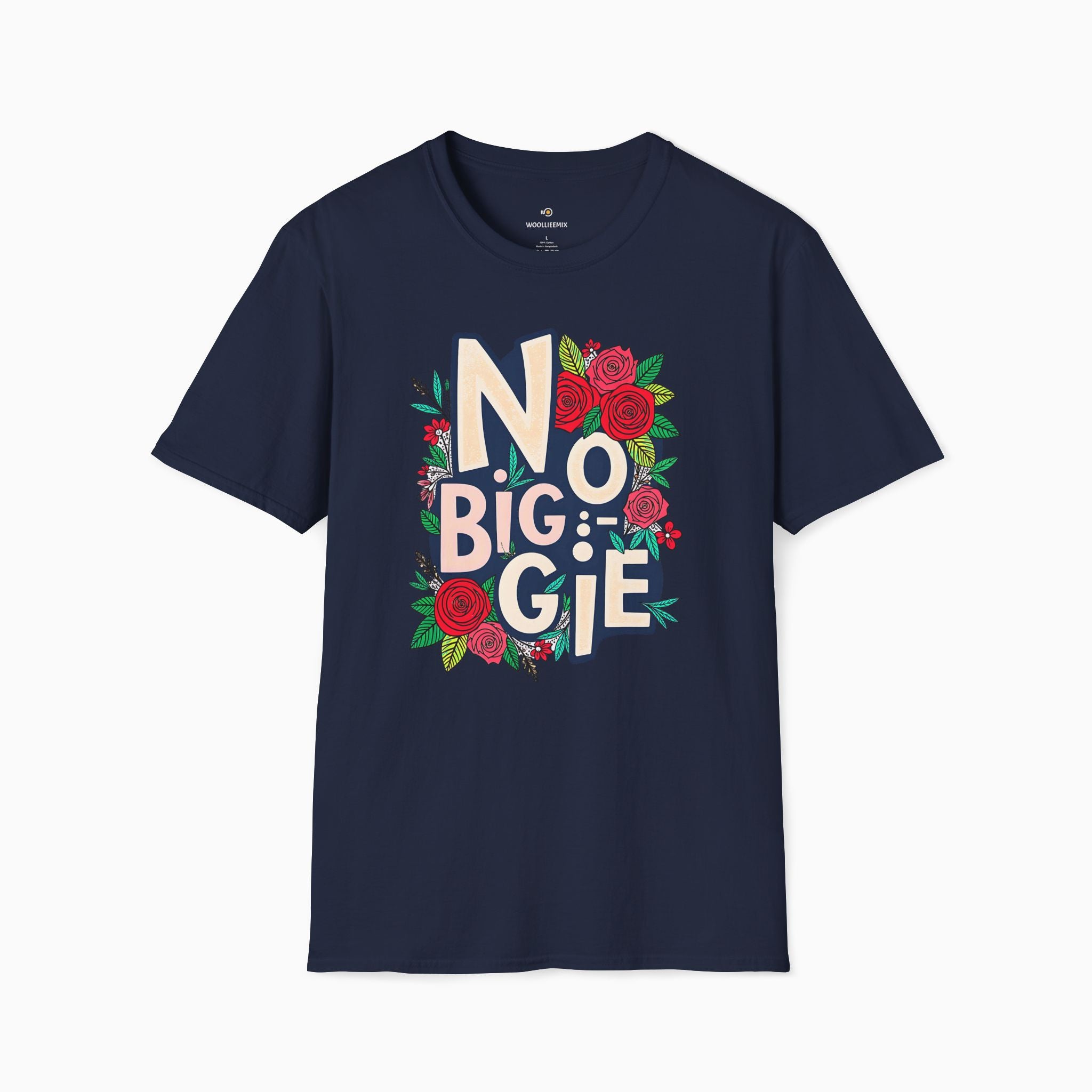 No Biggie With Floral Art  Unisex T-Shirt