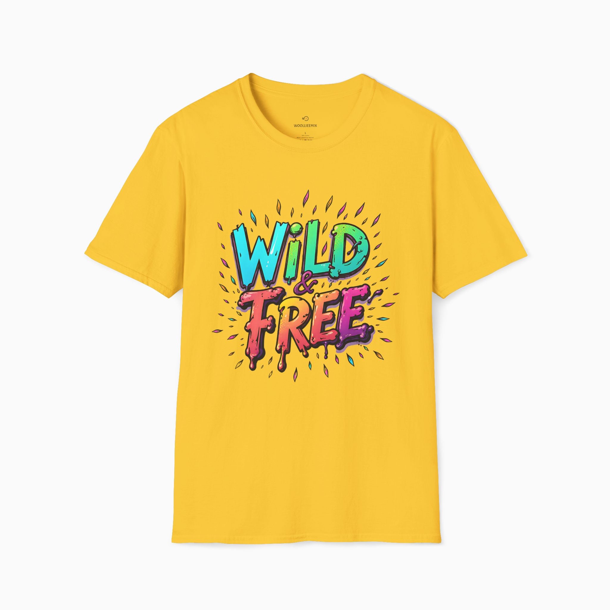 Neon Color Wild Free Unisex T-Shirt