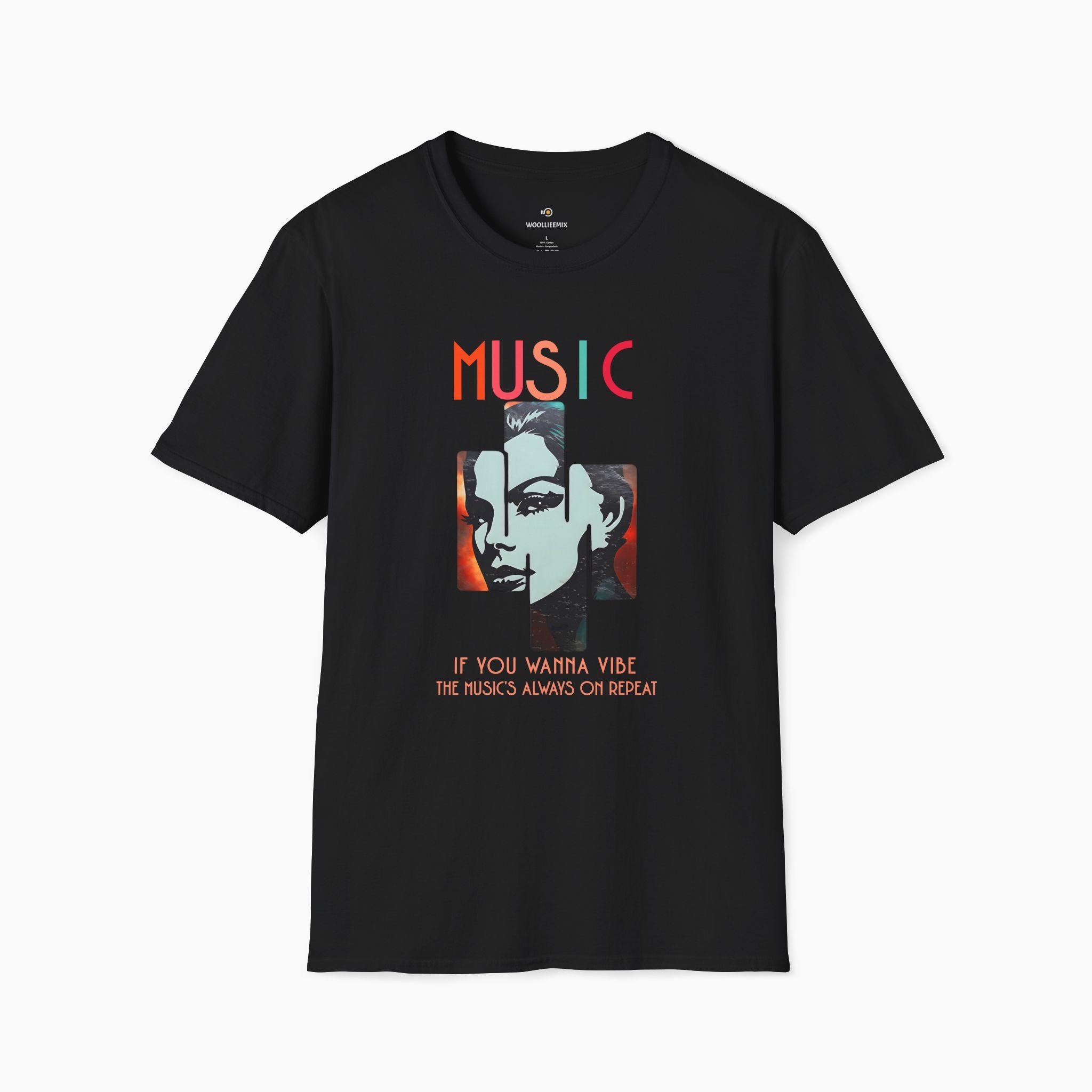 If You Wanna Vibe, The Music's Always On Repeat Unisex T-Shirt