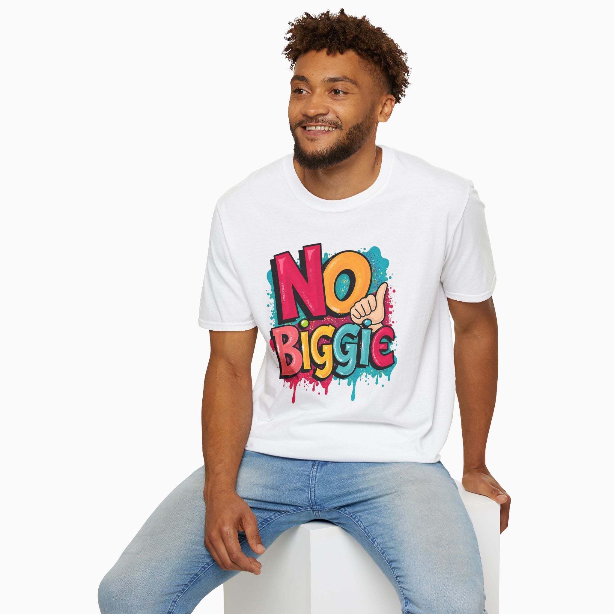 Thumbs Up & No Biggie Unisex T-Shirt