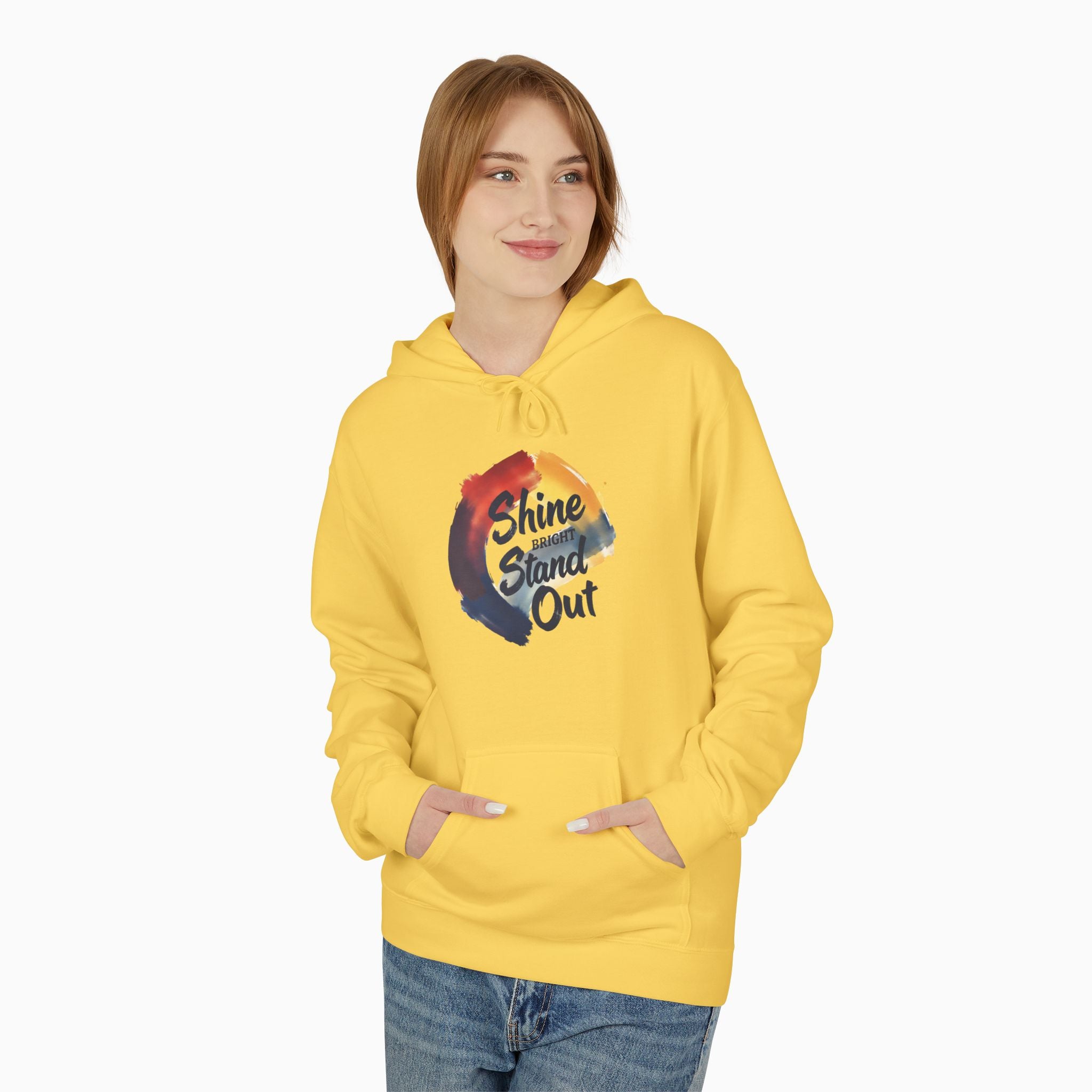 Shine Bright, Stand Out Unisex Hoodie