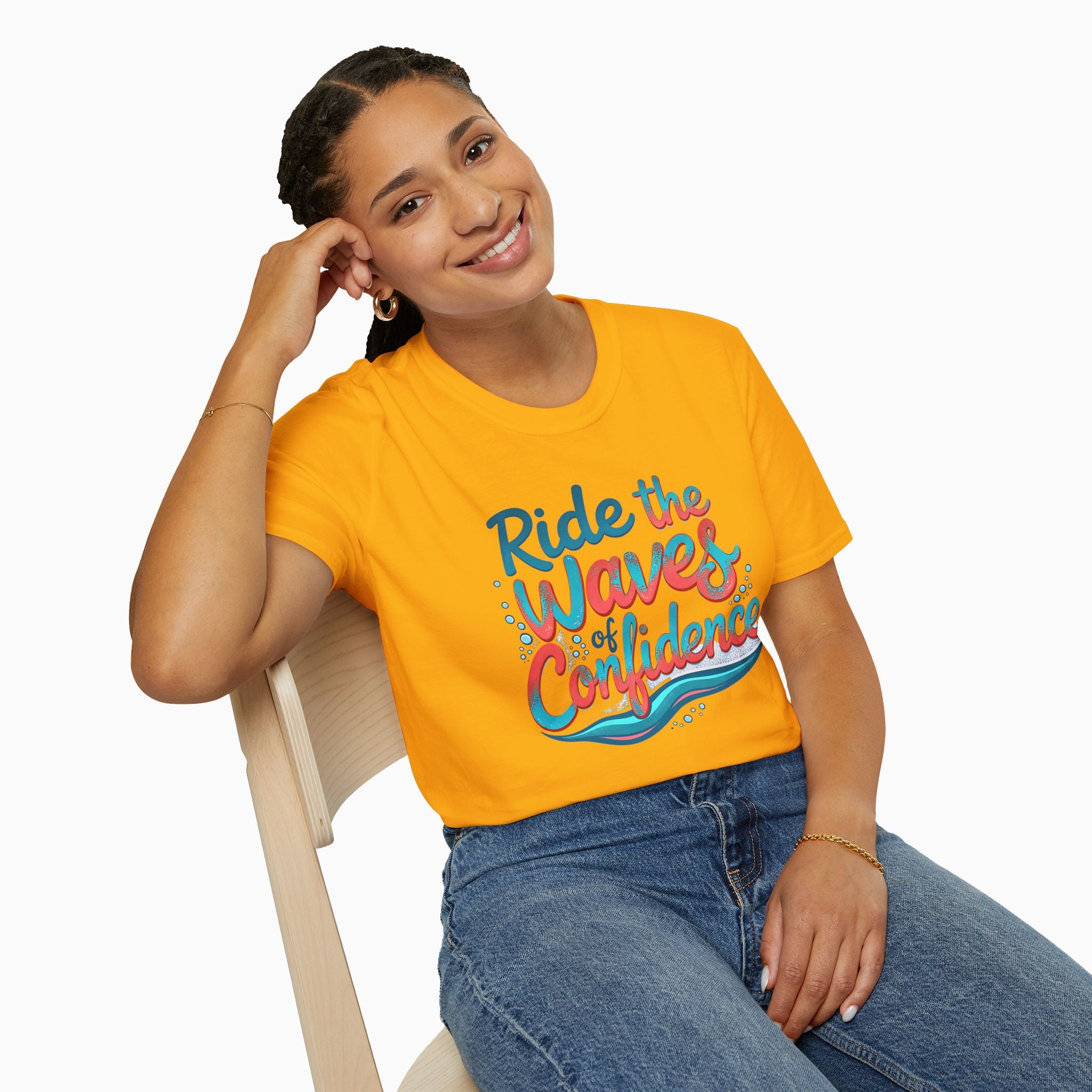 Ride The Waves Of Confidence Unisex T-Shirt