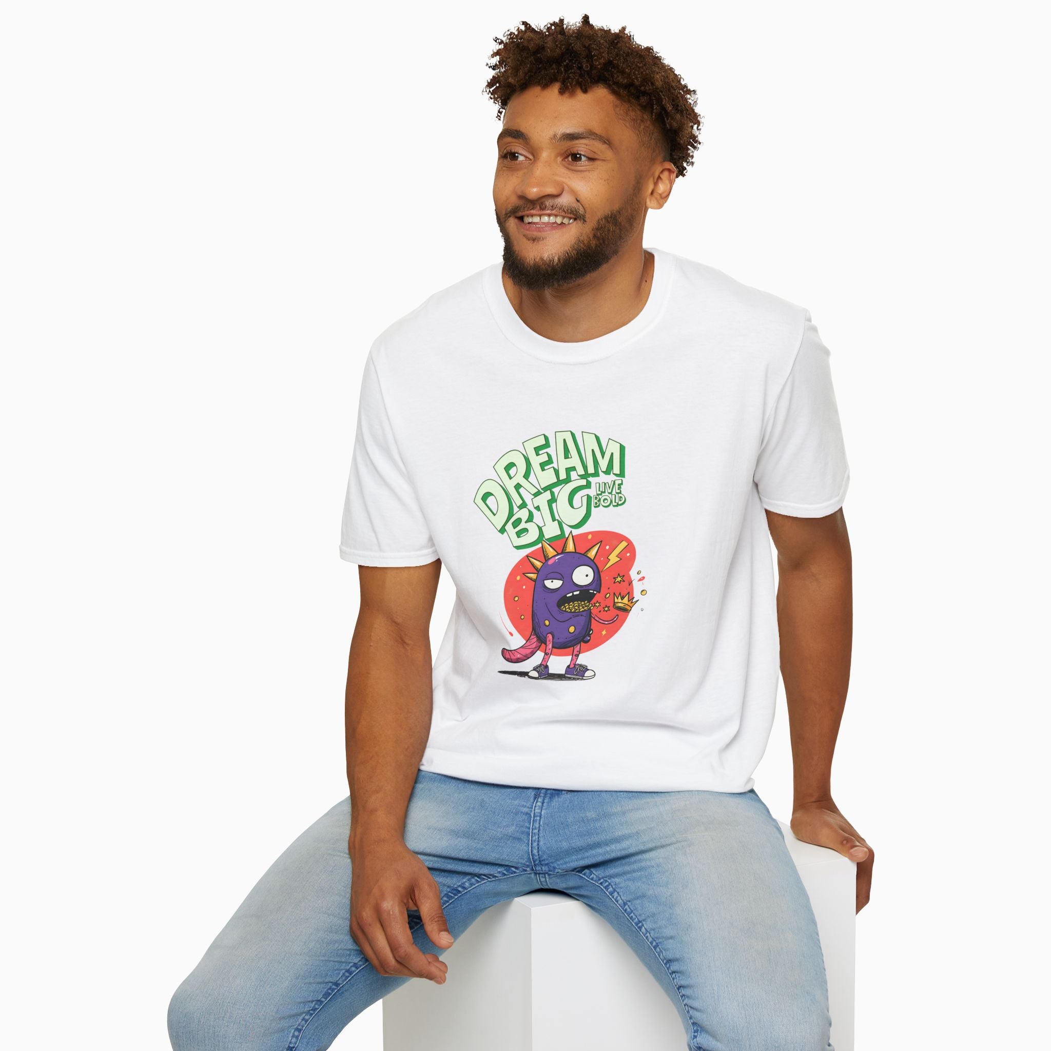 Dream Big, Live Bold Unisex T-Shirt