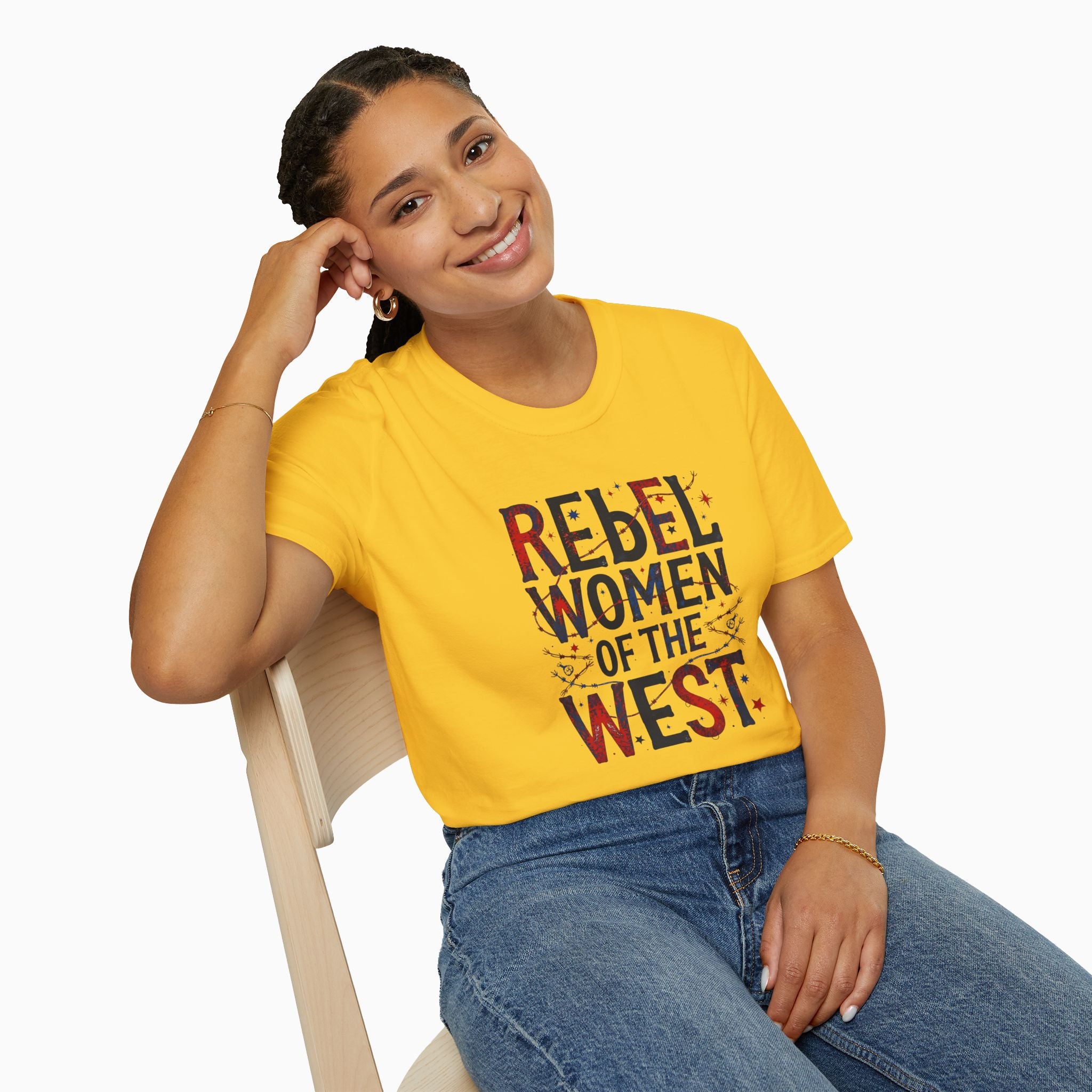 Rebel Women Of The West Unisex T-Shirt