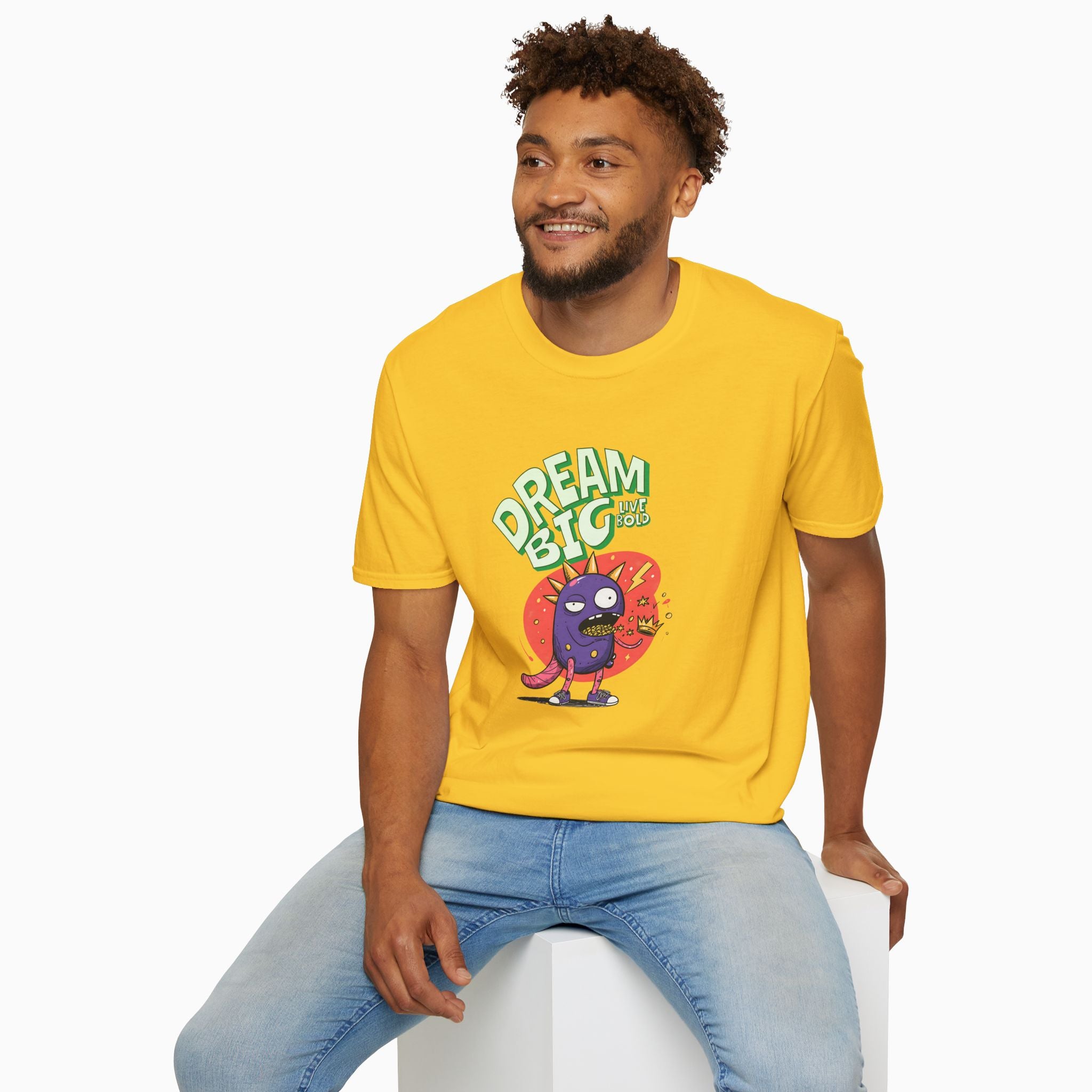 Dream Big, Live Bold Unisex T-Shirt