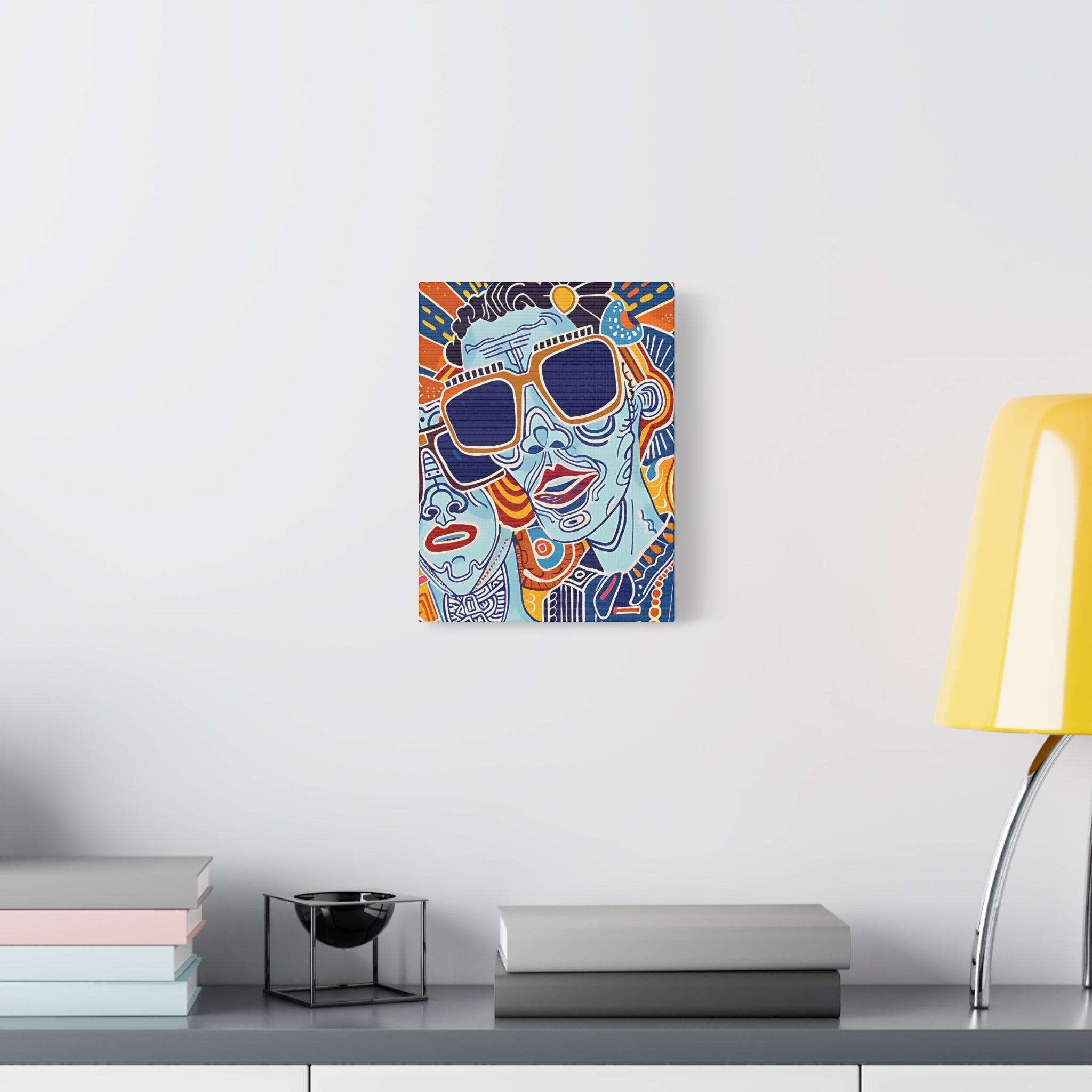 Dynamic Duo Vibes Canvas Print