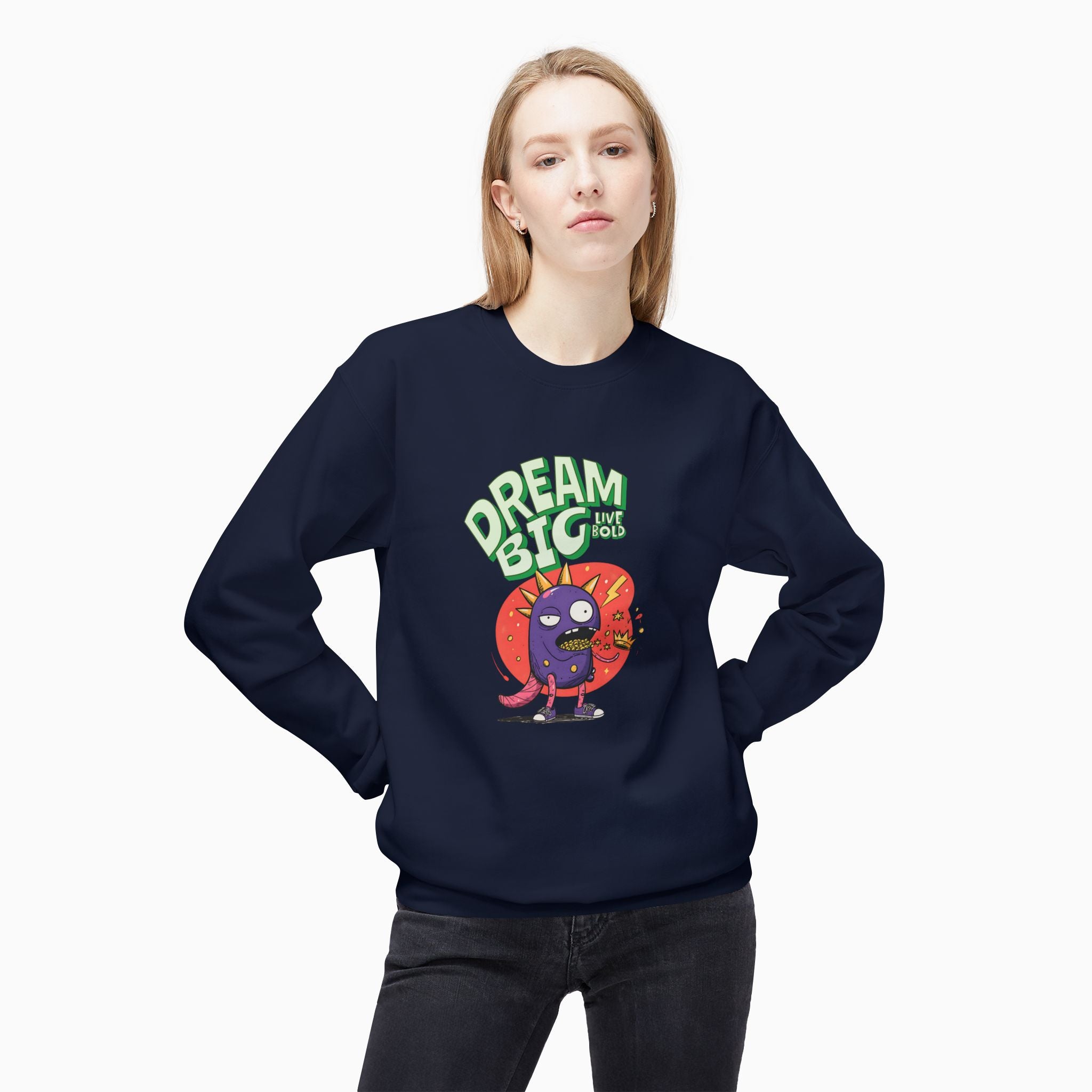 Dream Big, Live Bold Unisex Sweatshirt