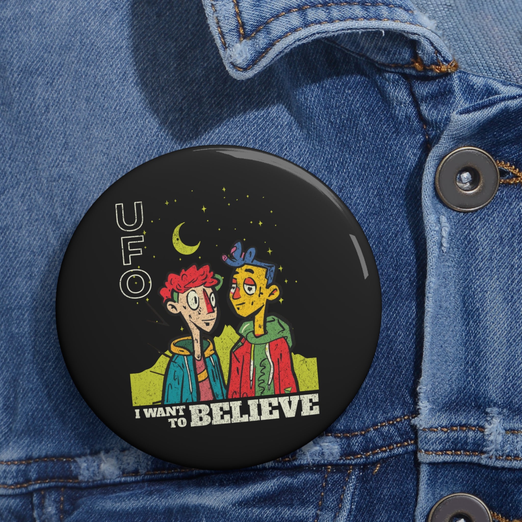 I want to believe UFO Pin