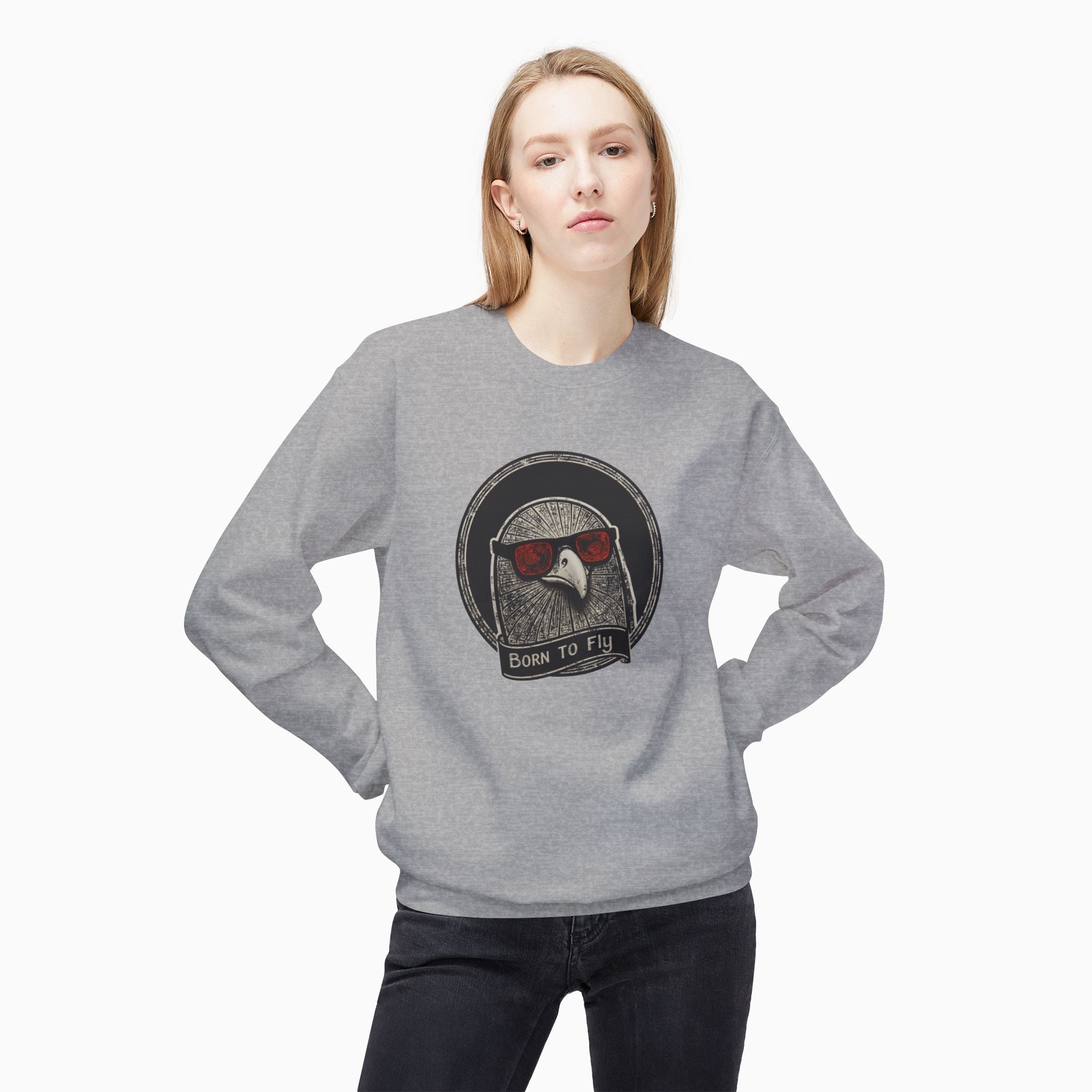 Born To Fly Eagle Unisex Sweatshirt