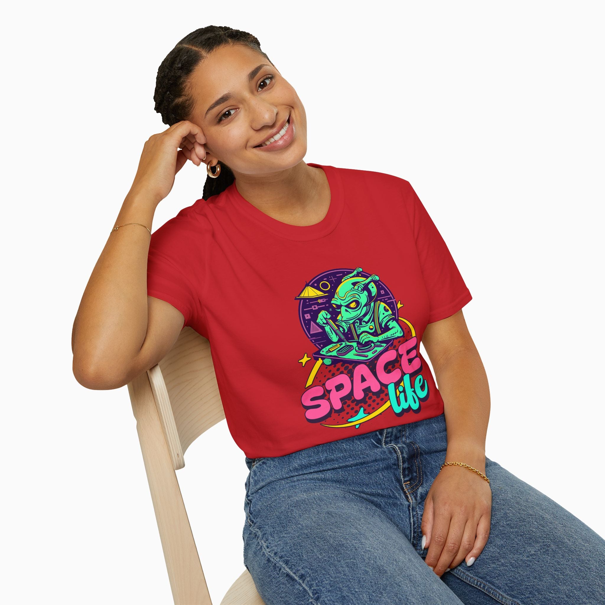 Alien Space Life Unisex T-Shirt